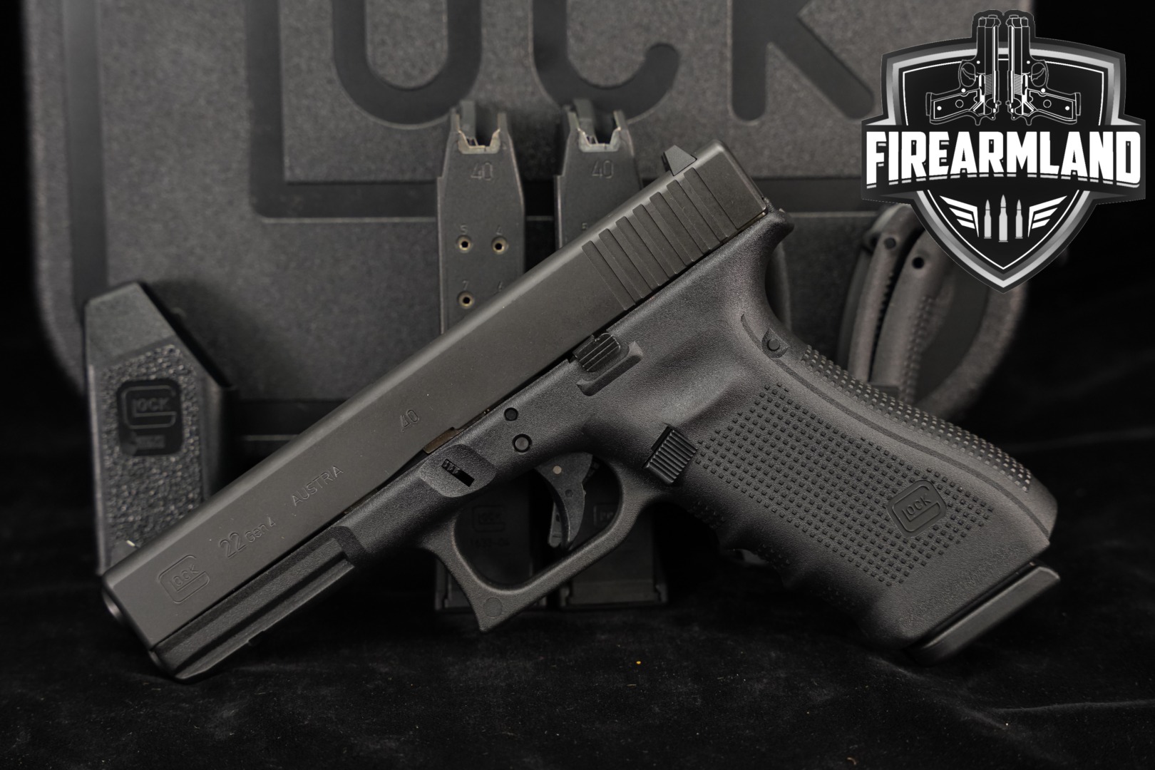 Glock 22 Gen4 G22 Gen 4 40 S&W 4.49 +3 MAGS & ORIG CASE-img-0