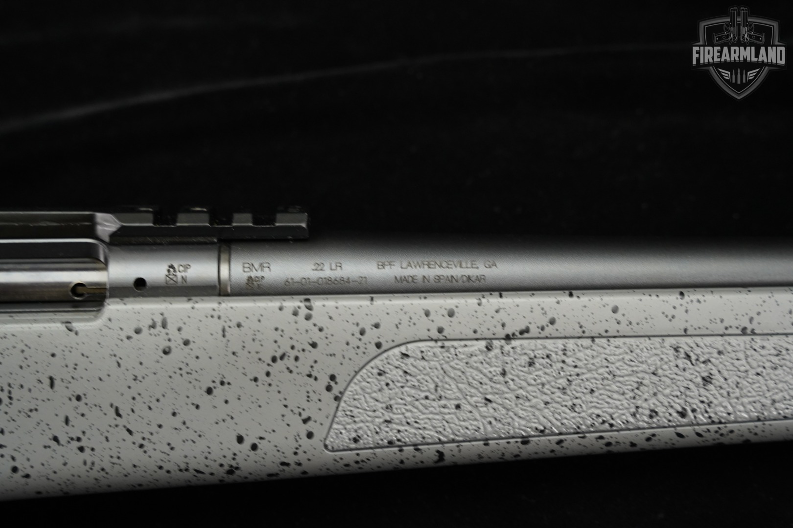 Bergara BMR Steel 22LR 18" Gray With Black Speckle THREADED +3 MAGS-img-19