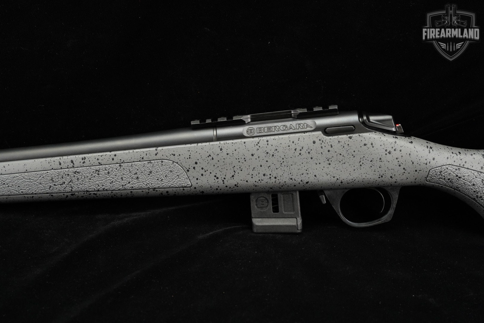 Bergara BMR Steel 22LR 18" Gray With Black Speckle THREADED +3 MAGS-img-8