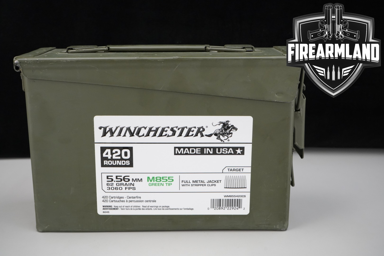 Winchester Repeating Arms 5.56 NATO Ammo 5.56mm NATO in New - Old Stock Condition Thumbnail