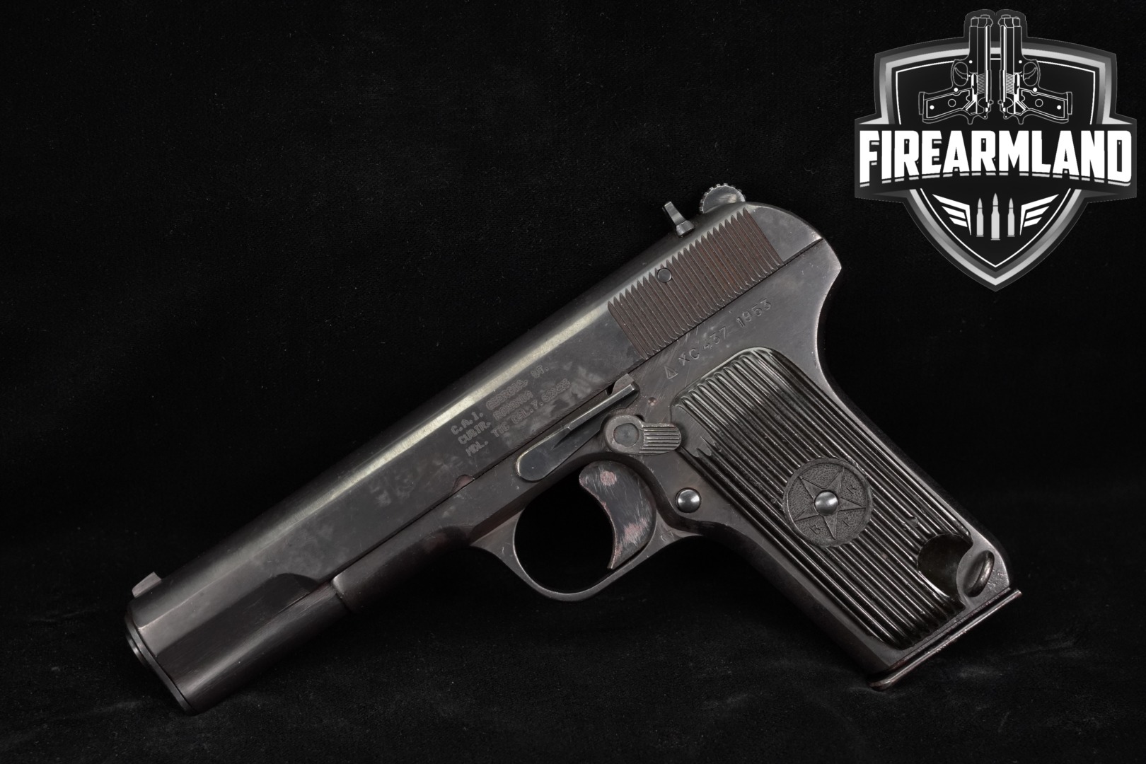 Cugir MDL. TTC 7.62X25mm Tokarev Blued in Good Condition Thumbnail