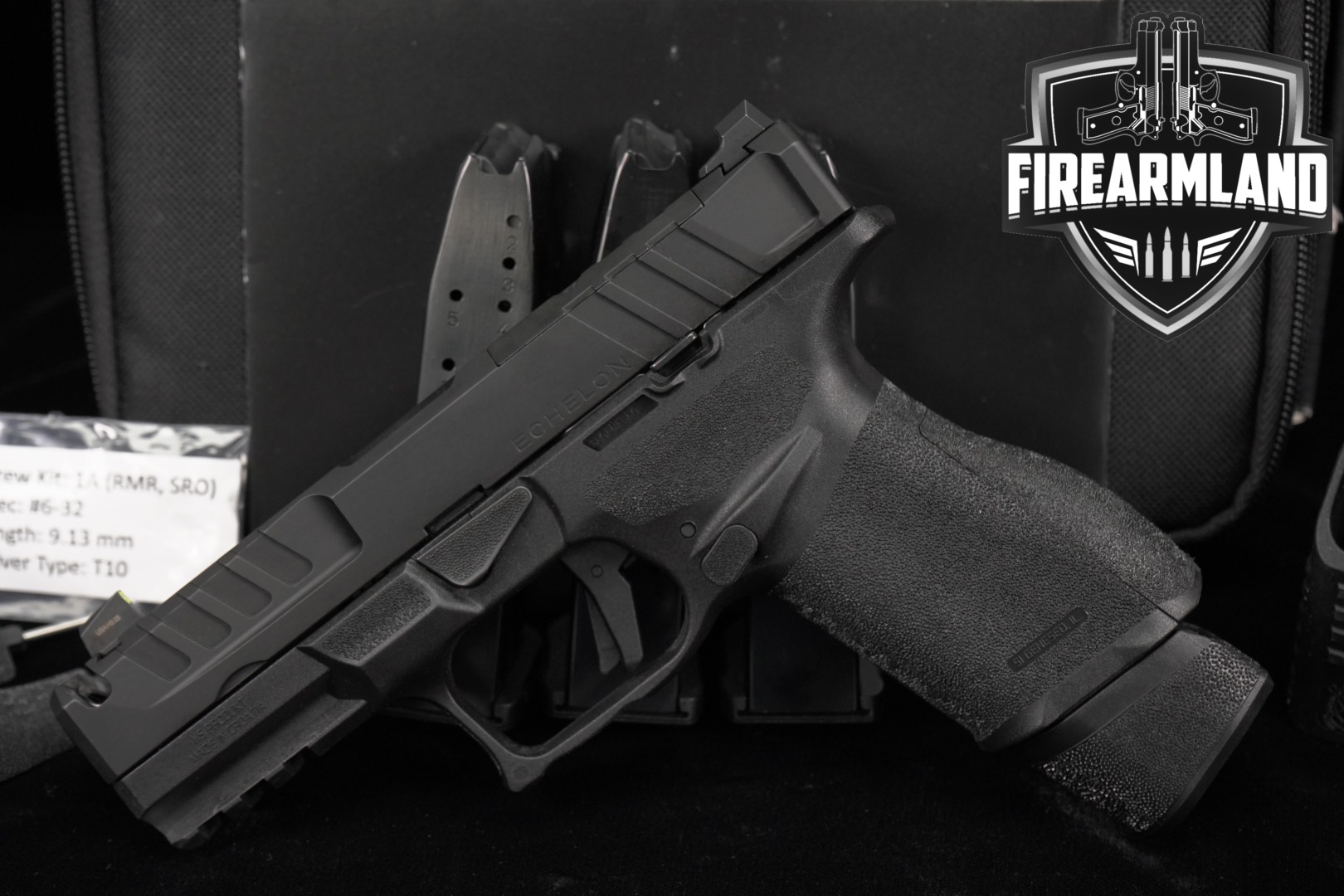 Springfield Armory Echelon 4.0C Comp 9mm Luger Black in Excellent Condition Thumbnail