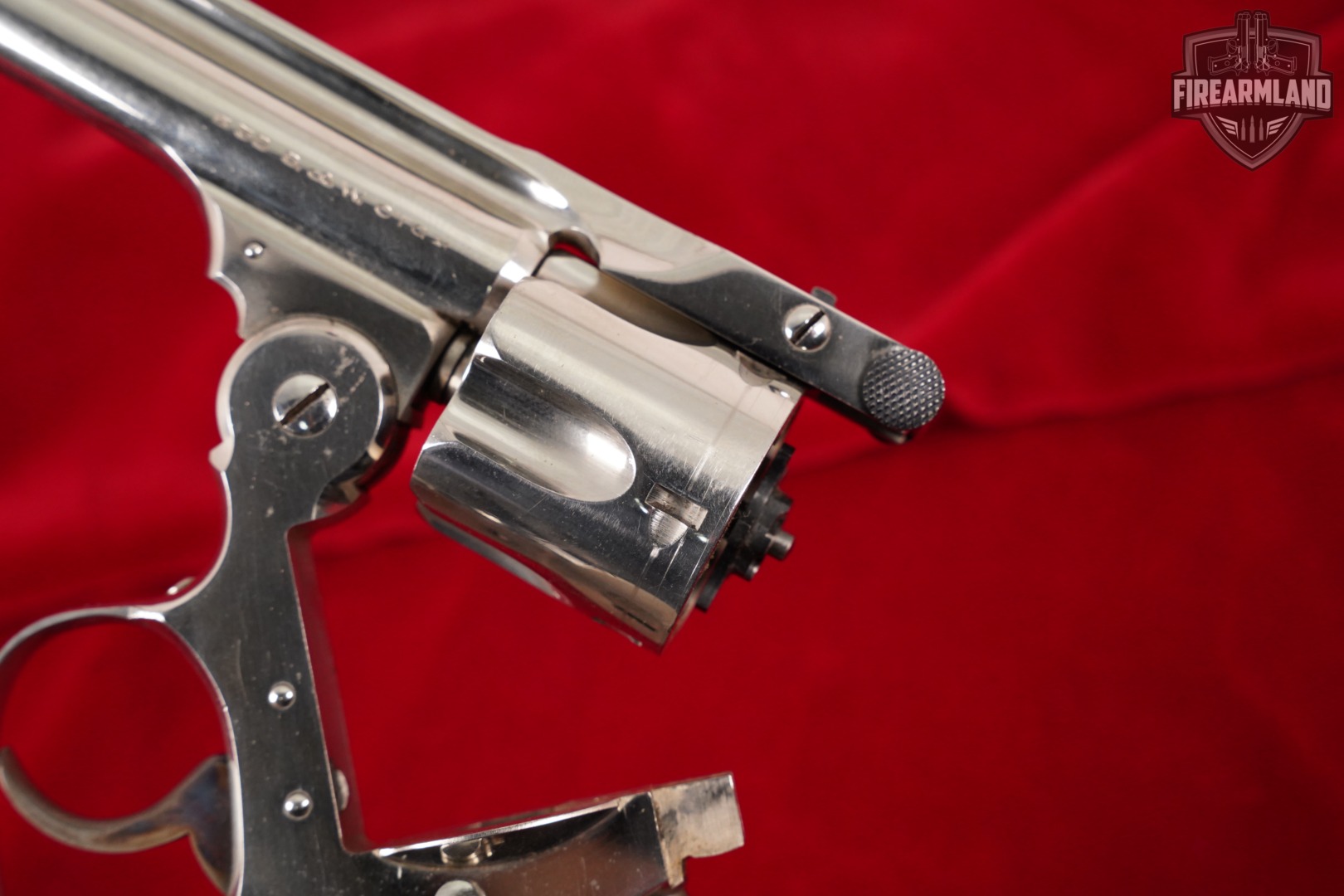 1881-1882 Smith & Wesson 38 Double Action Second Model S&W 38S&W 4" Nickel-img-12