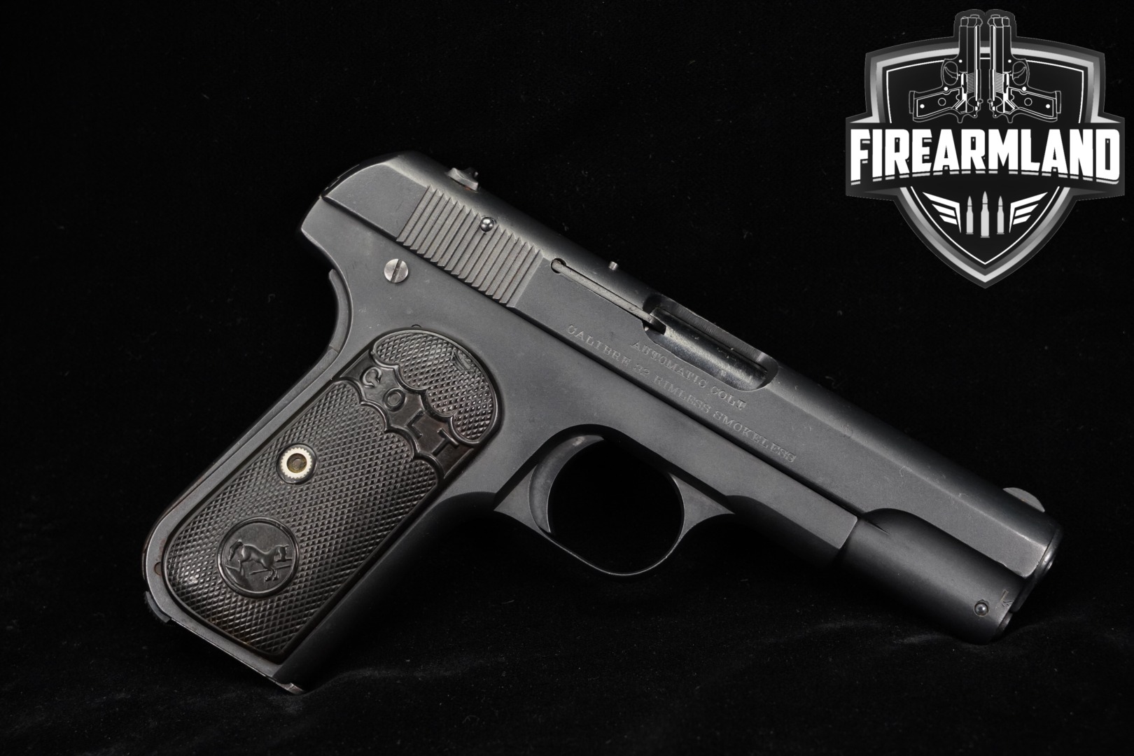 1909 Colt Model 1903 Pocket Hammerless Type II .32 ACP Blued in Good Condition Thumbnail