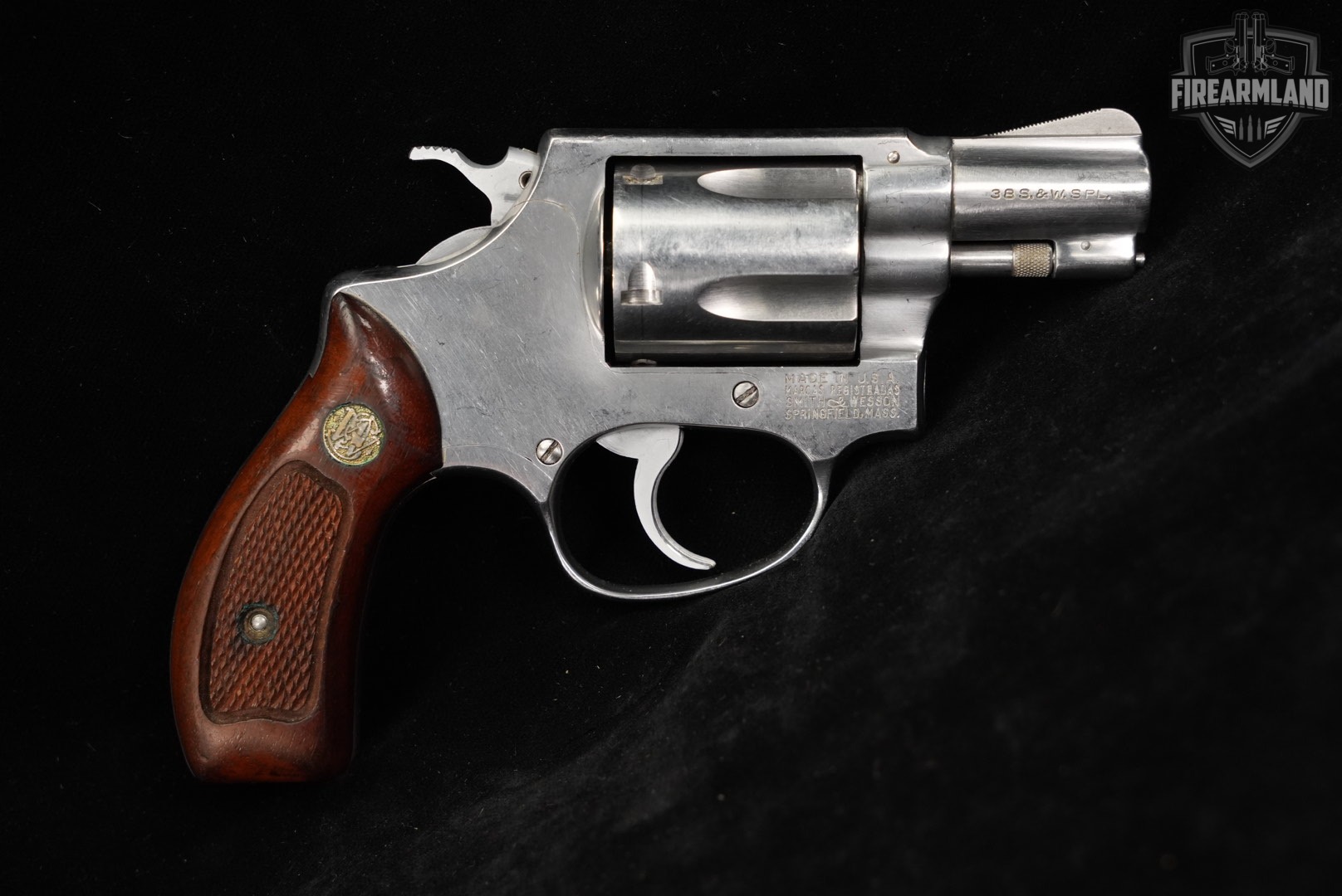 1974-1977 Smith & Wesson Model 60 No Dash S&W 38 Special 2" Stainless DA/SA-img-4
