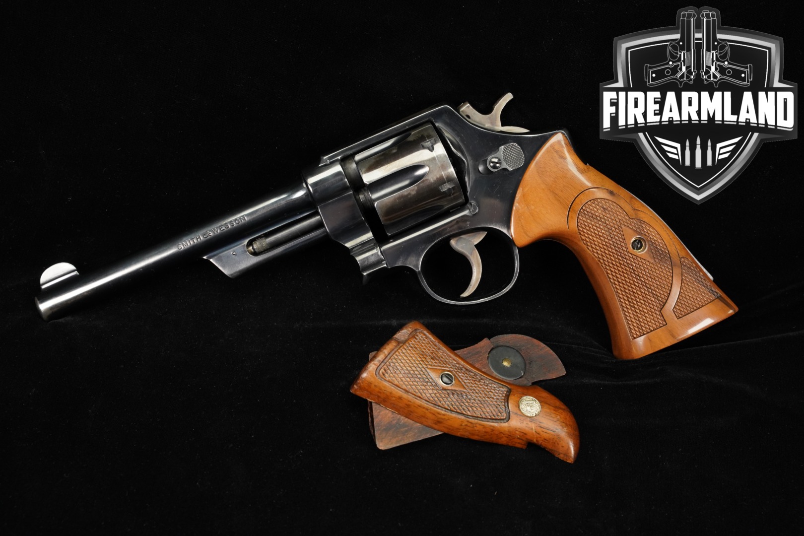 1955 Smith & Wesson 38/44 Heavy Duty Pre-Model 20 S&W 38 Special 6" 44-img-0