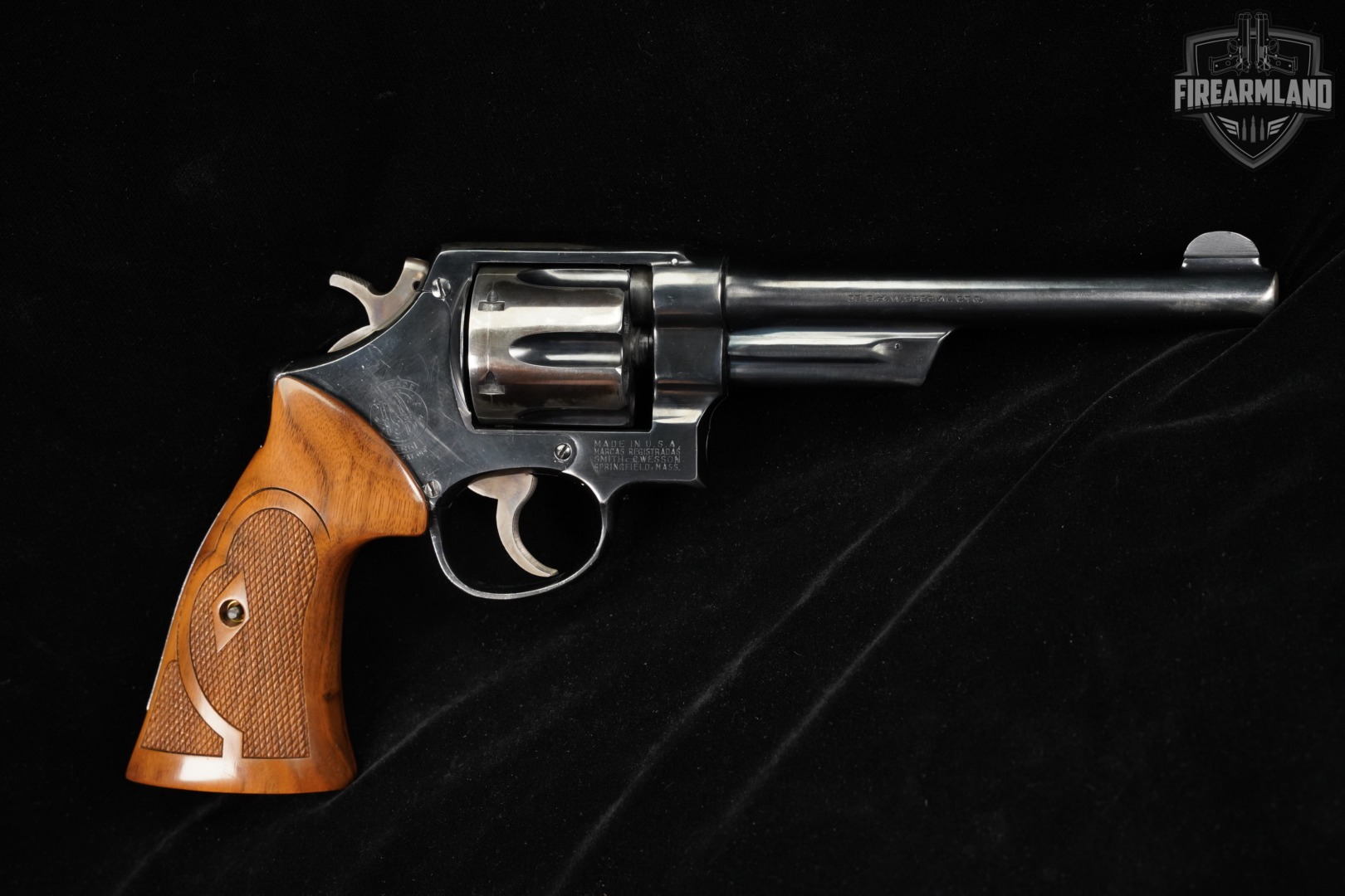 1955 Smith & Wesson 38/44 Heavy Duty Pre-Model 20 S&W 38 Special 6" 44-img-3