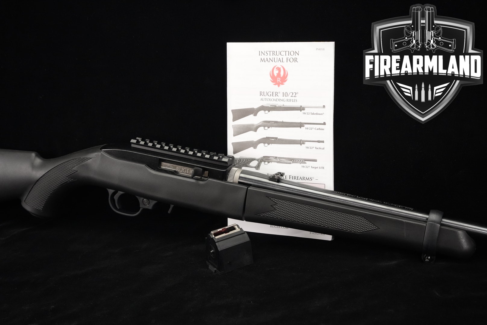 2024 Sturm Ruger 10/22 Takedown Threaded Barrel, Factory Flash Suppressor .22 LR Satin Silver in Very Good Condition Thumbnail