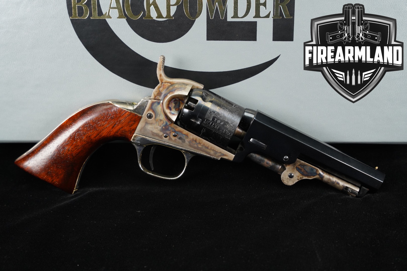 1994-2002 Colt Blackpowder Arms Co. 1849 Pocket Signature Series .31 (cap-and-ball) Color Case-Hardened & Blued in Good Condition Thumbnail