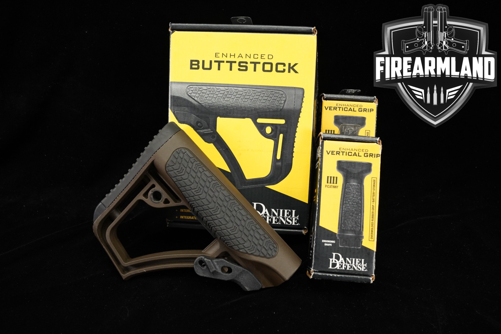 Daniel Defense 2x Milspec+ Stock & VFG in Very Good Condition Thumbnail