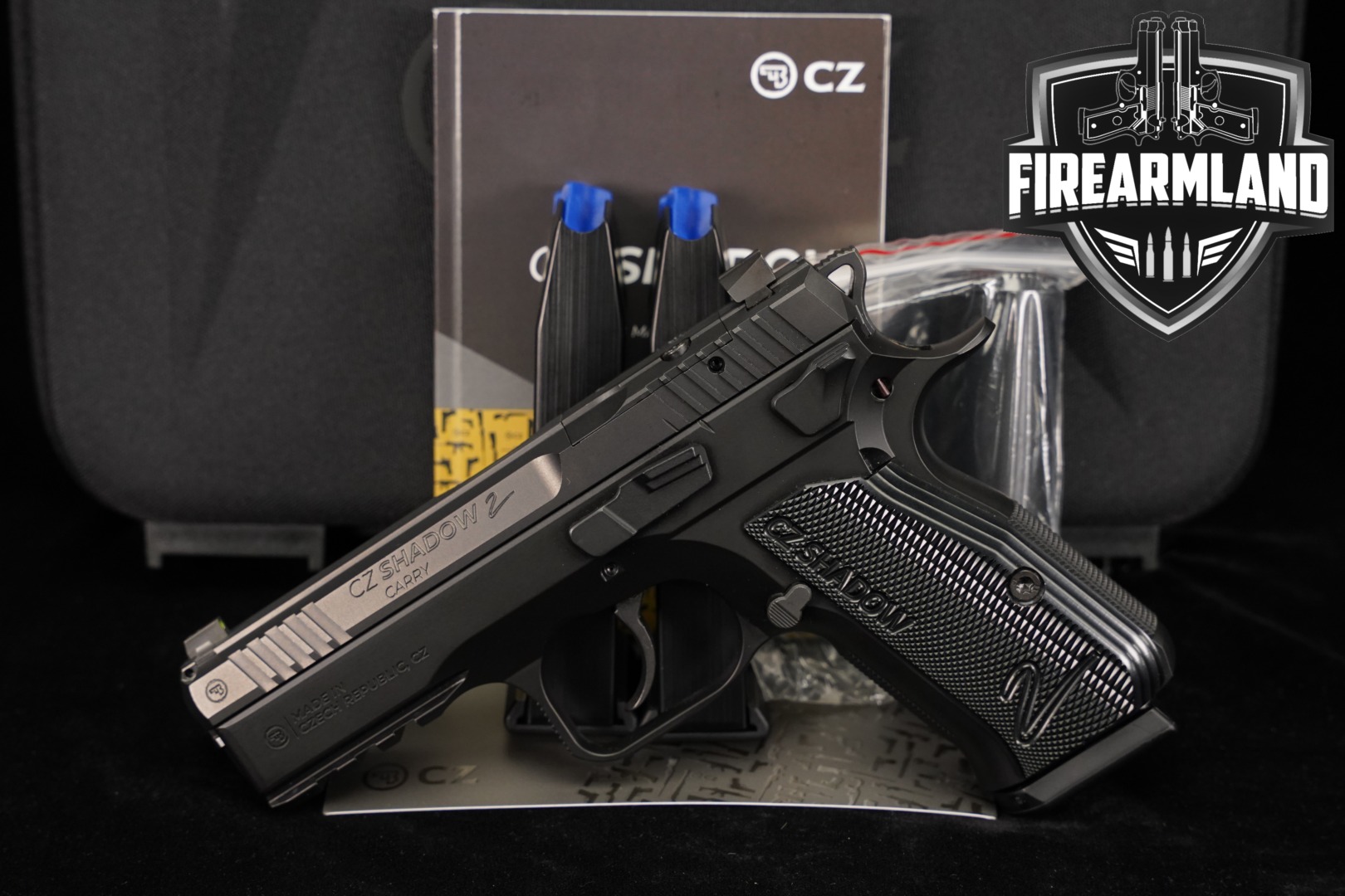 CZ Shadow 2 Carry 9mm Luger Black in Excellent Condition Thumbnail