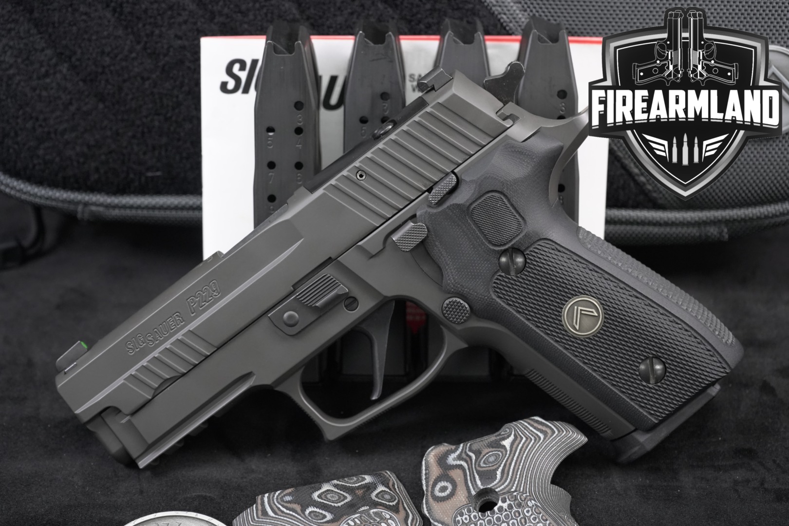 Sig Sauer P229 Legion R2 9mm Luger Legion Gray in Very Good Condition Thumbnail