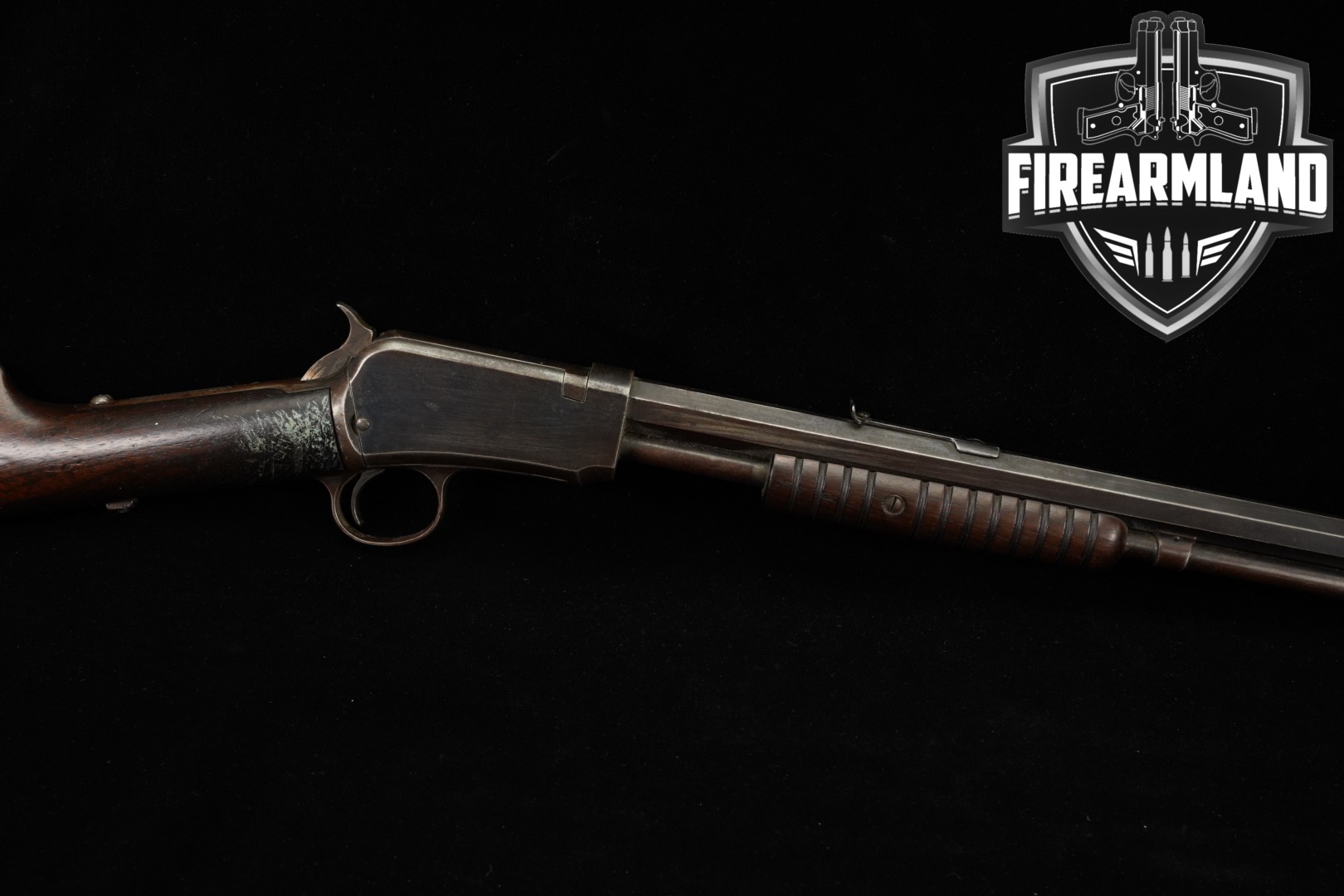 1907 Winchester Model 1890 Third 22 Short 24" Gallery Gun TAKEDOWN M1890-img-0