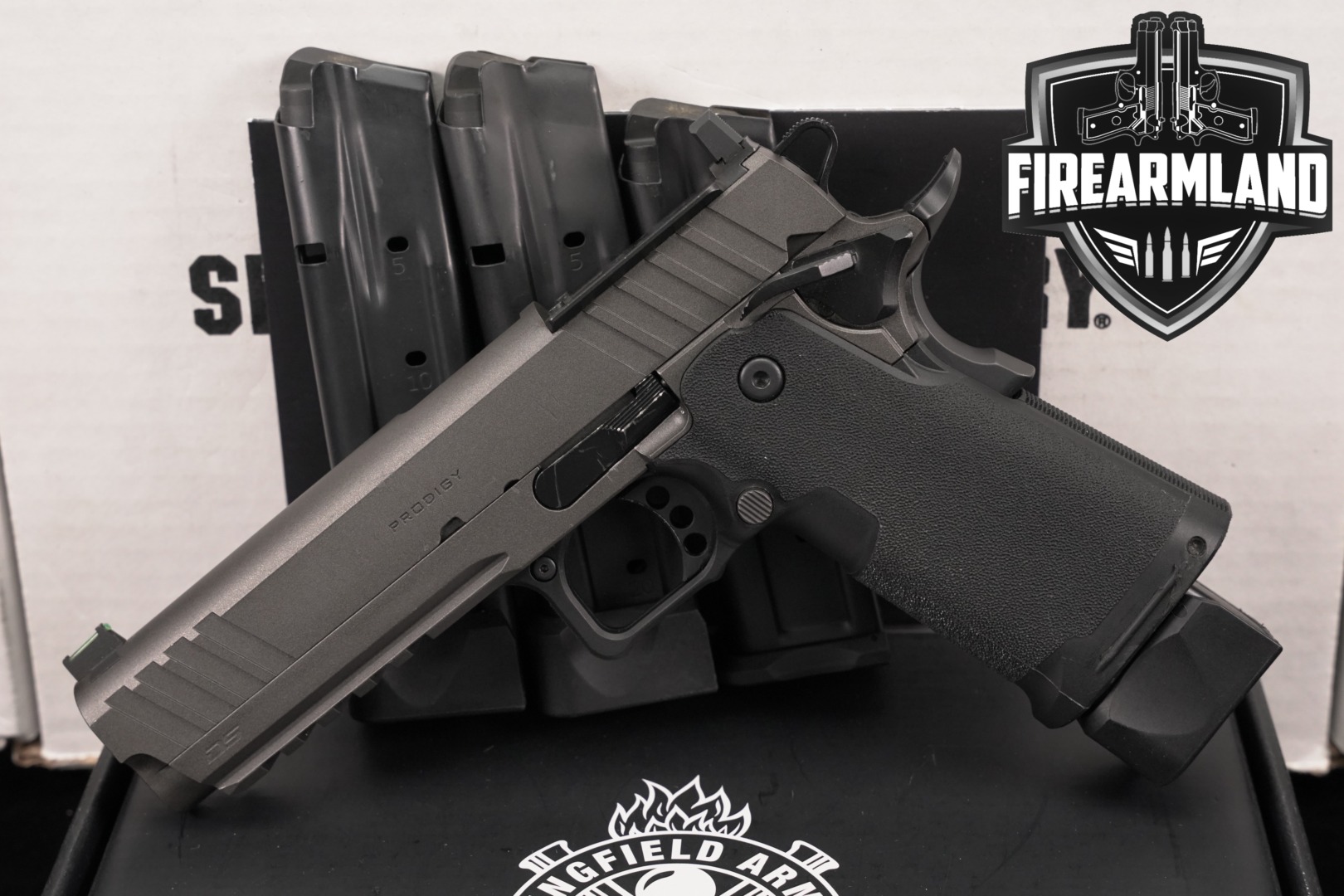 Springfield Armory 1911 DS Prodigy AOS 9mm Luger Black in Good Condition Thumbnail