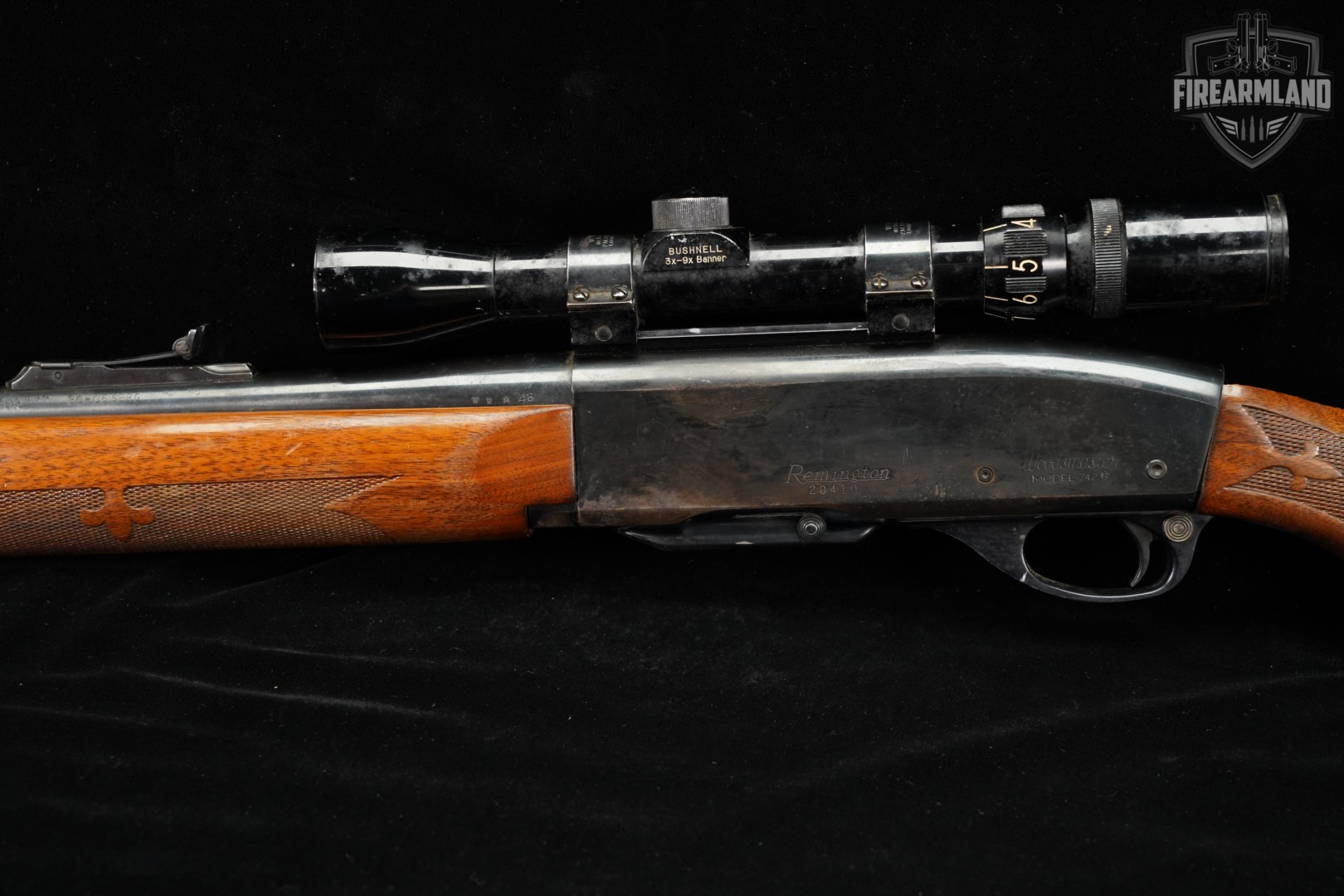 Remington Woodsmaster Model 742 30-06 22" Walnut M742 +BUSHNELL SCOPE-img-8