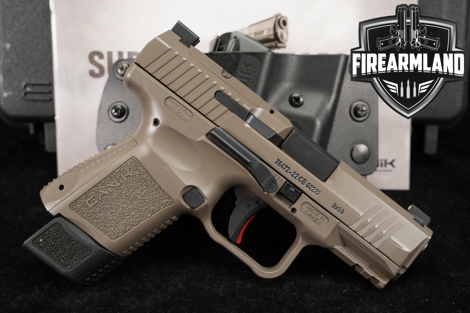 Canik TP9 Elite SC 9mm Luger FDE in Very Good Condition Thumbnail