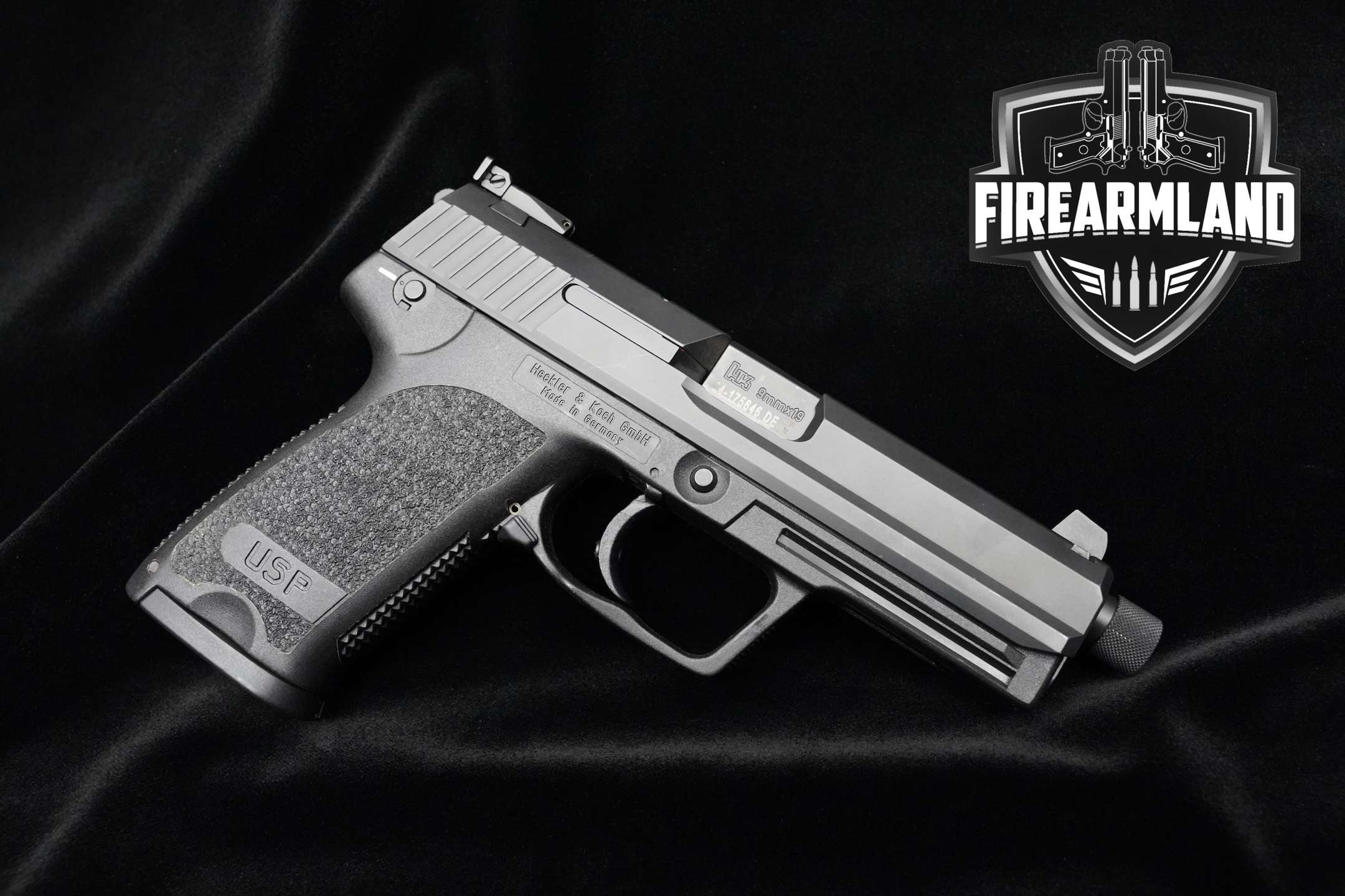 2020 Heckler & Koch (H&K, HK) USP Tactical V1 9mm Luger Hostile Environment "HE" in Excellent Condition Thumbnail