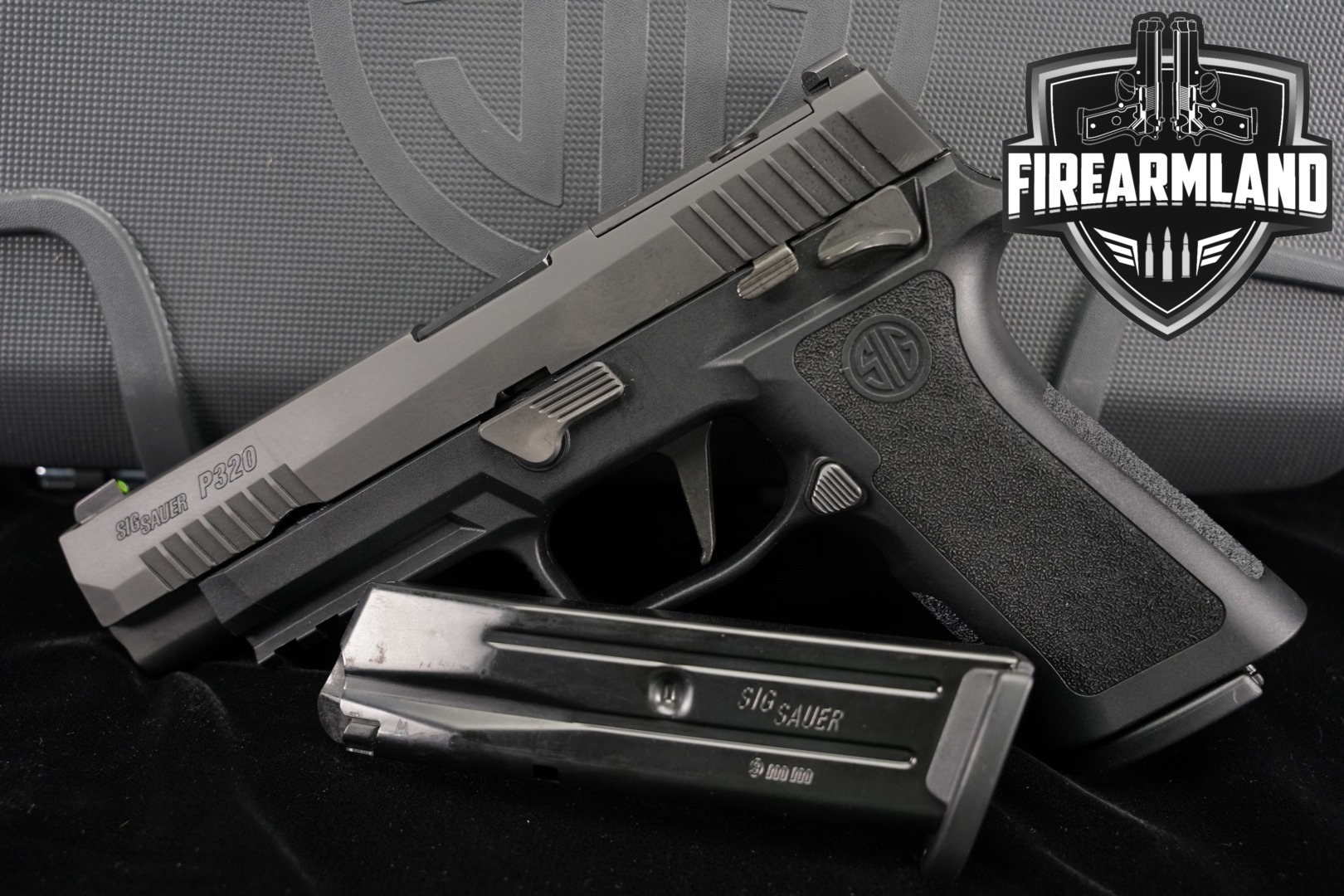 Sig Sauer P320 XFULL X-Series, Manual Safety, California Compliant 9mm Luger Black in Excellent Condition Thumbnail