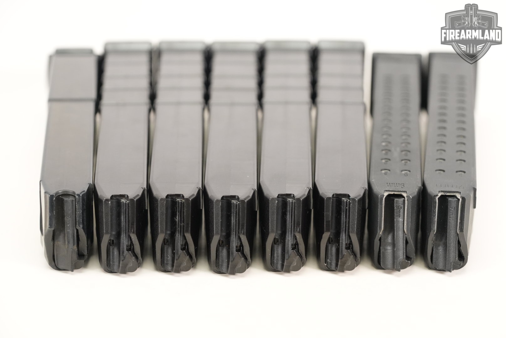 EIGHT (8) Extended Glock 17 19 26 45 47 33 Round Magazines Mags-img-4