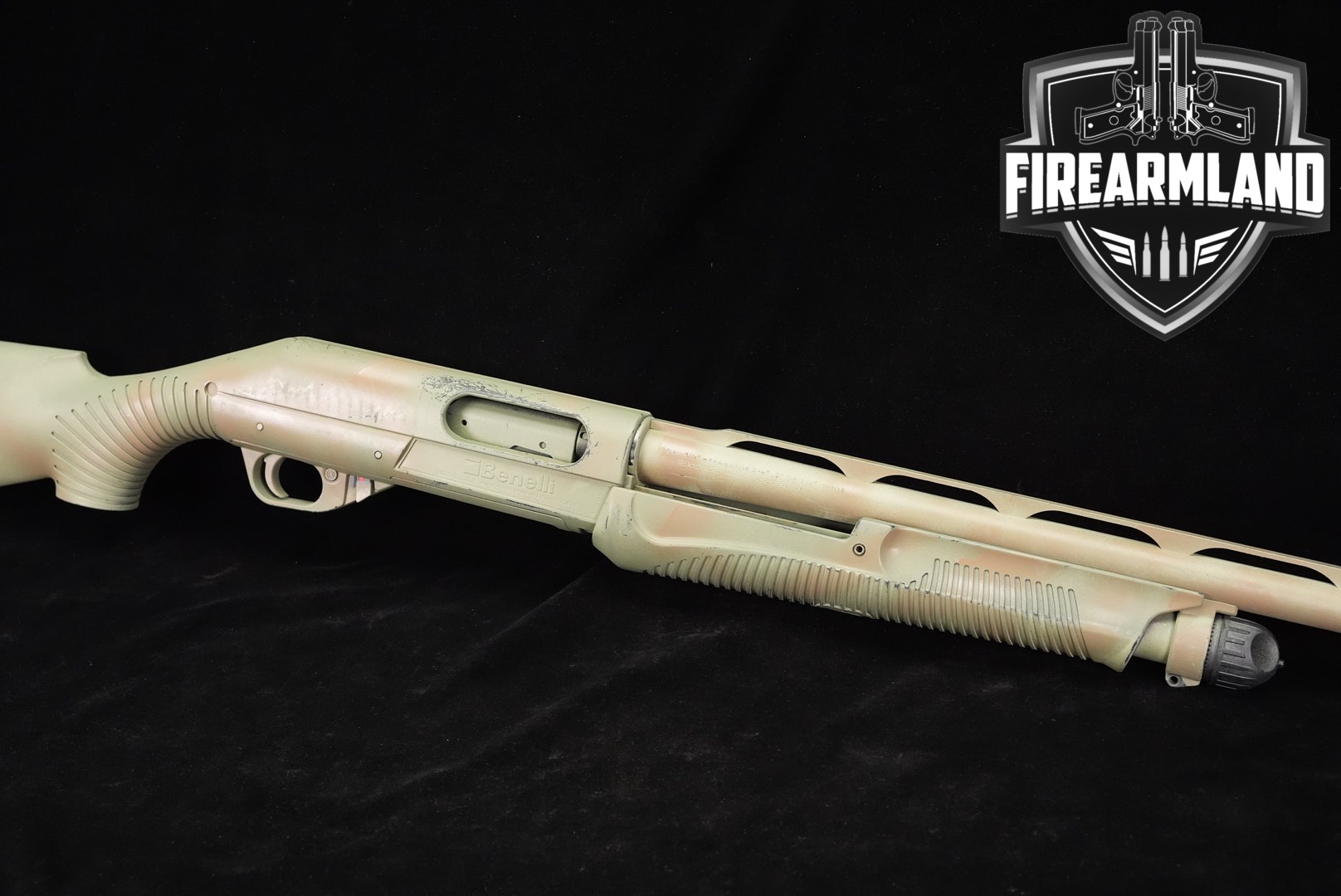 Benelli Nova 12-Gauge 28" Tan 3.5-img-0
