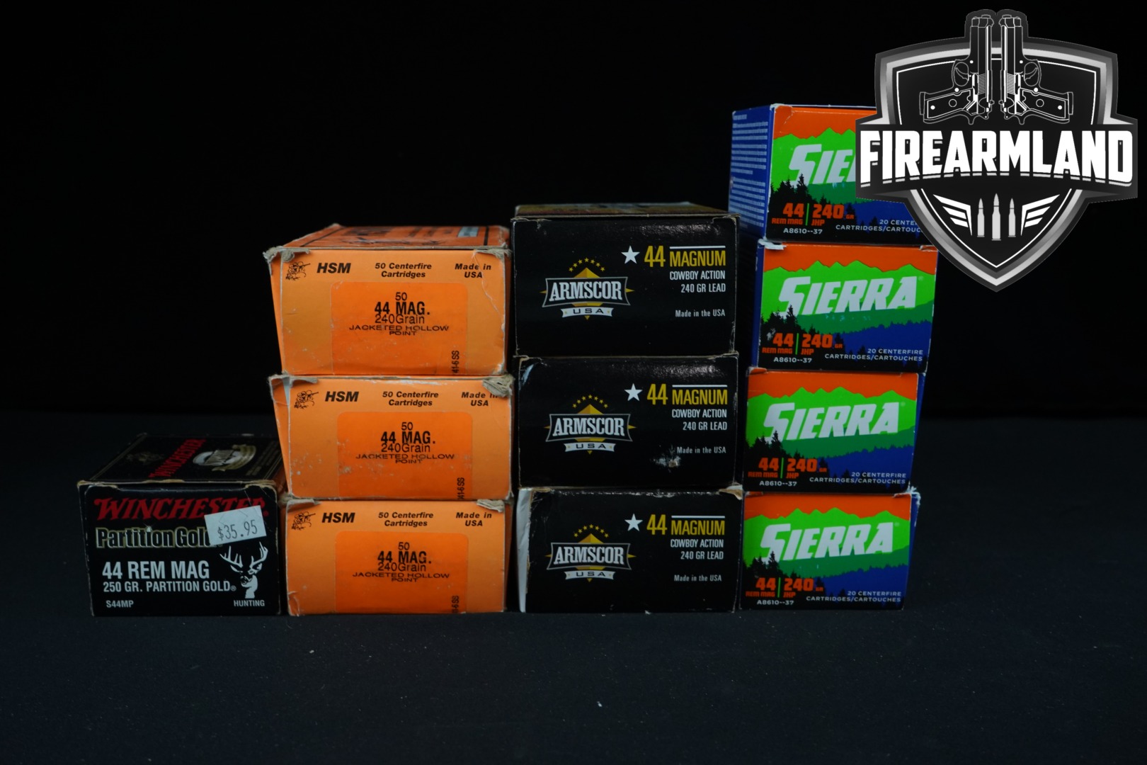 Multiple Manufacturers 44 Magnum Ammunition .44 Mag. in New - Old Stock Condition Thumbnail