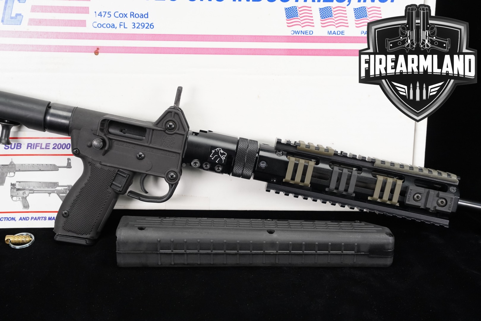 Kel-Tec SUB-2000 Gen 1 9mm Luger Black & Synthetic in Very Good Condition Thumbnail
