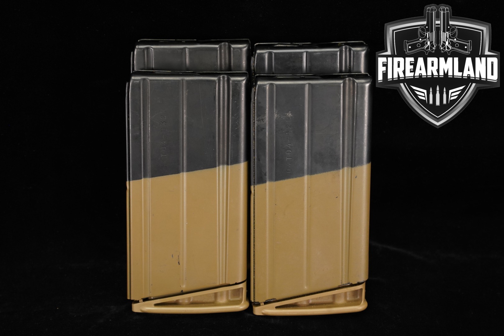 FN America, LLC FOUR (4) SCAR 17 20 Round Magazines 7.62mm NATO (7.62x51) in Very Good Condition Thumbnail