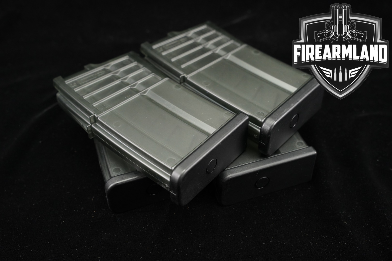 Heckler & Koch (H&K, HK) FOUR (4) MR762 20 Round Magazines 7.62mm NATO (7.62x51) in Excellent Condition Thumbnail