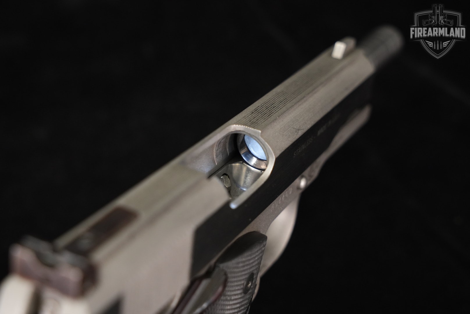 AMT Hardballer 45 ACP 1911 5" Stainless-img-10