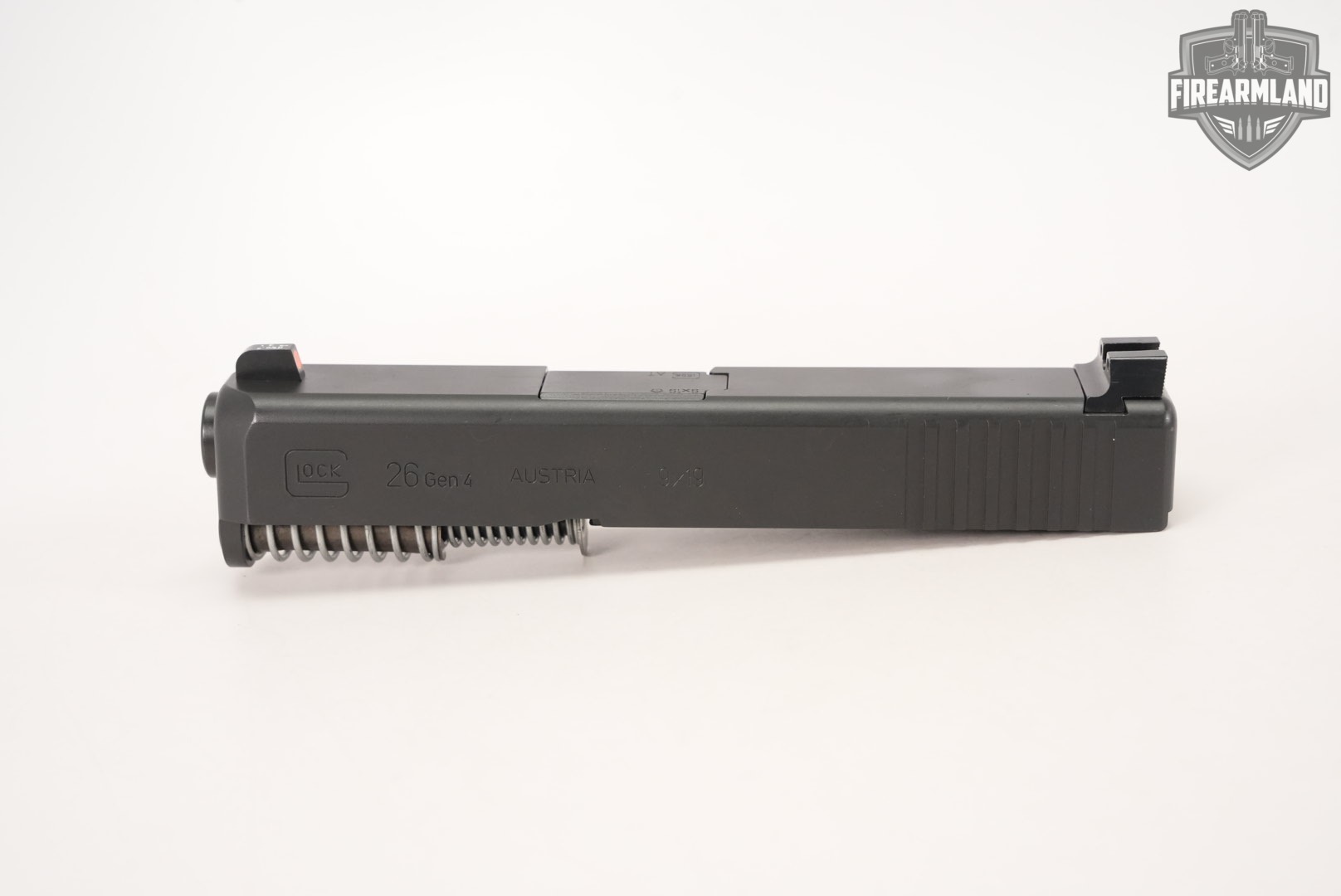 Glock 26 Gen 4 Slide Assembly 9mm Luger Pistol Slides G26 Gen4-img-4
