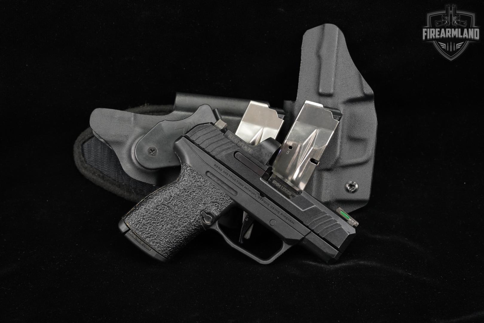 Ruger MAX-9 Manual Safety 9mm 3.2" MAX9 +3 MAGS, HOLSTER, OPTICS-img-2