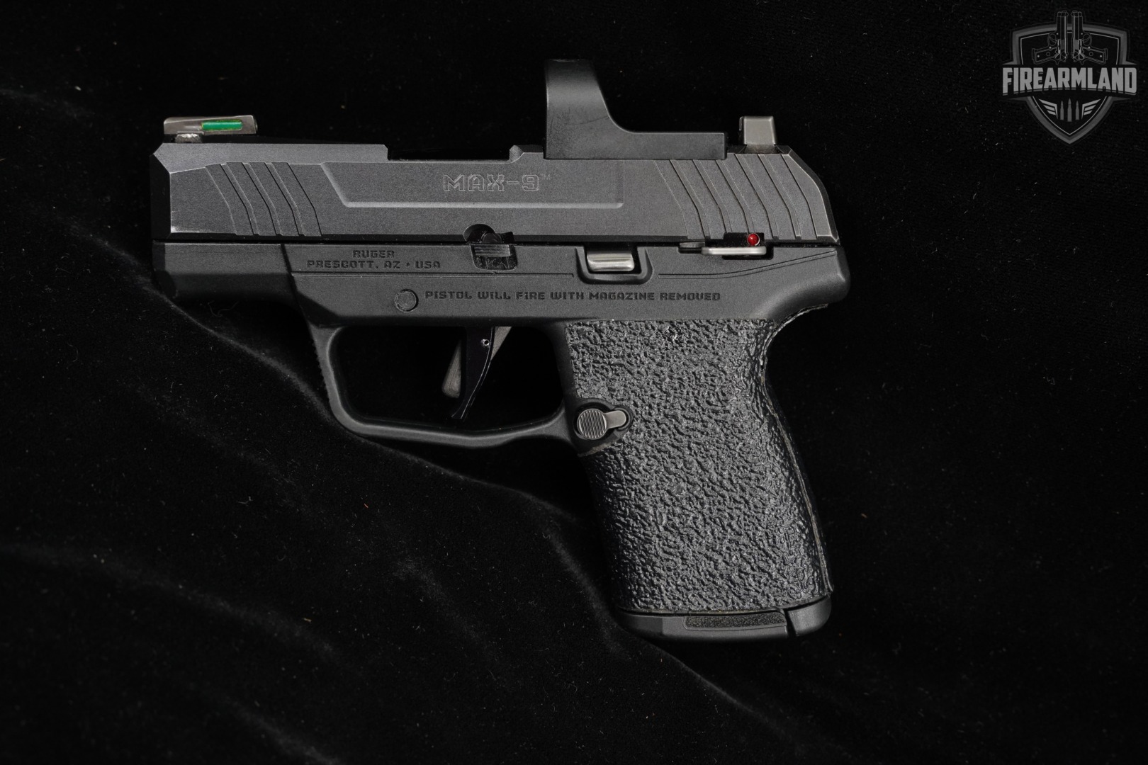 Ruger MAX-9 Manual Safety 9mm 3.2" MAX9 +3 MAGS, HOLSTER, OPTICS-img-4
