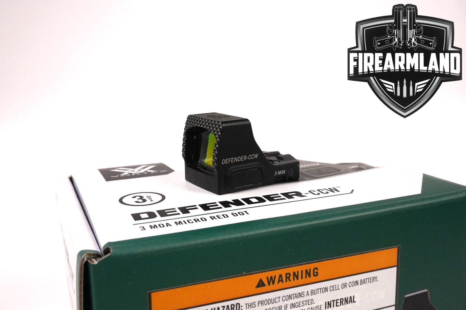 Vortex Optics Defender-CCW 3 MOA Red Dot in Excellent Condition Thumbnail