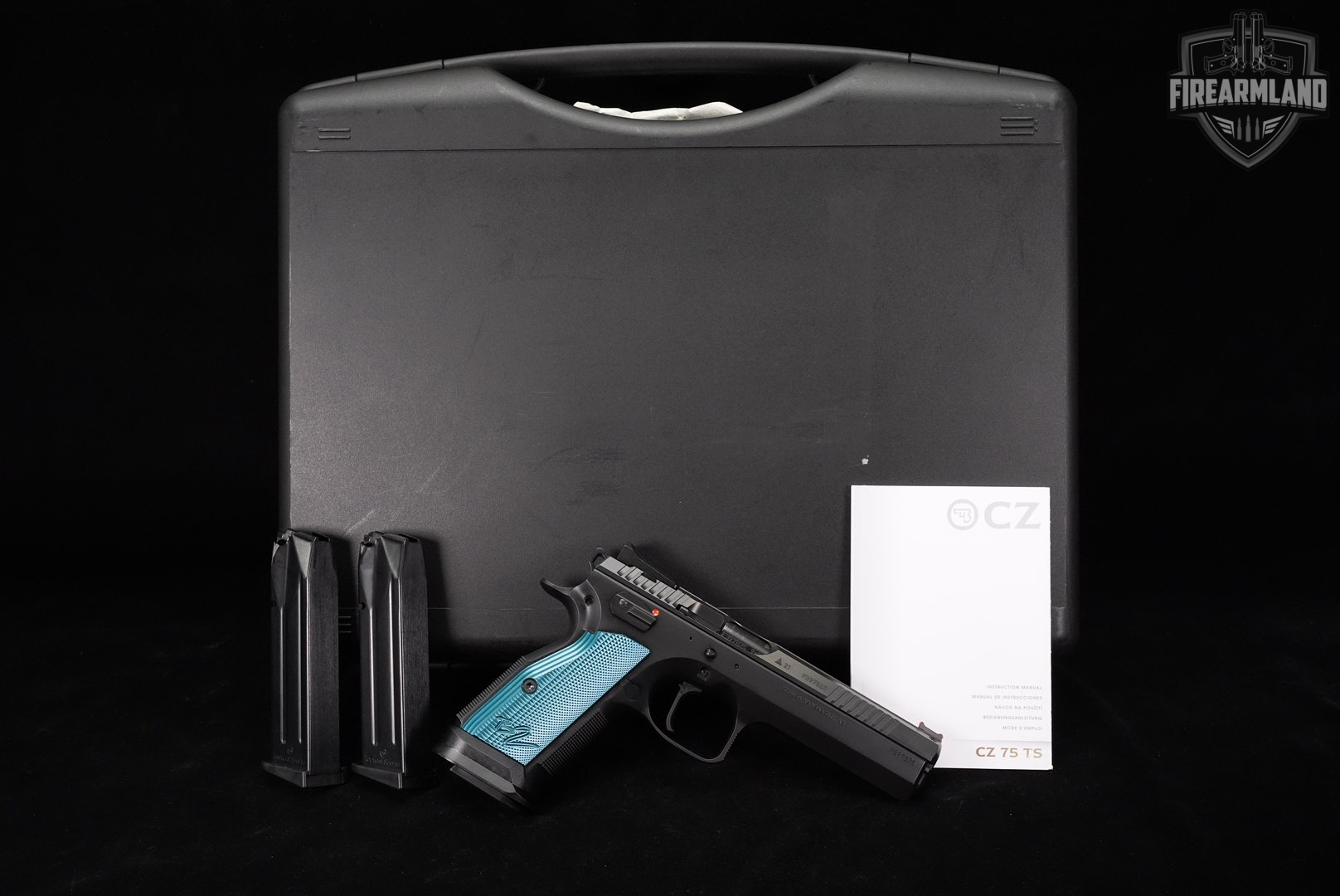 CZ TS 2 9mm 5.23" TS2 +3 MAGS & ORIG CASE-img-2