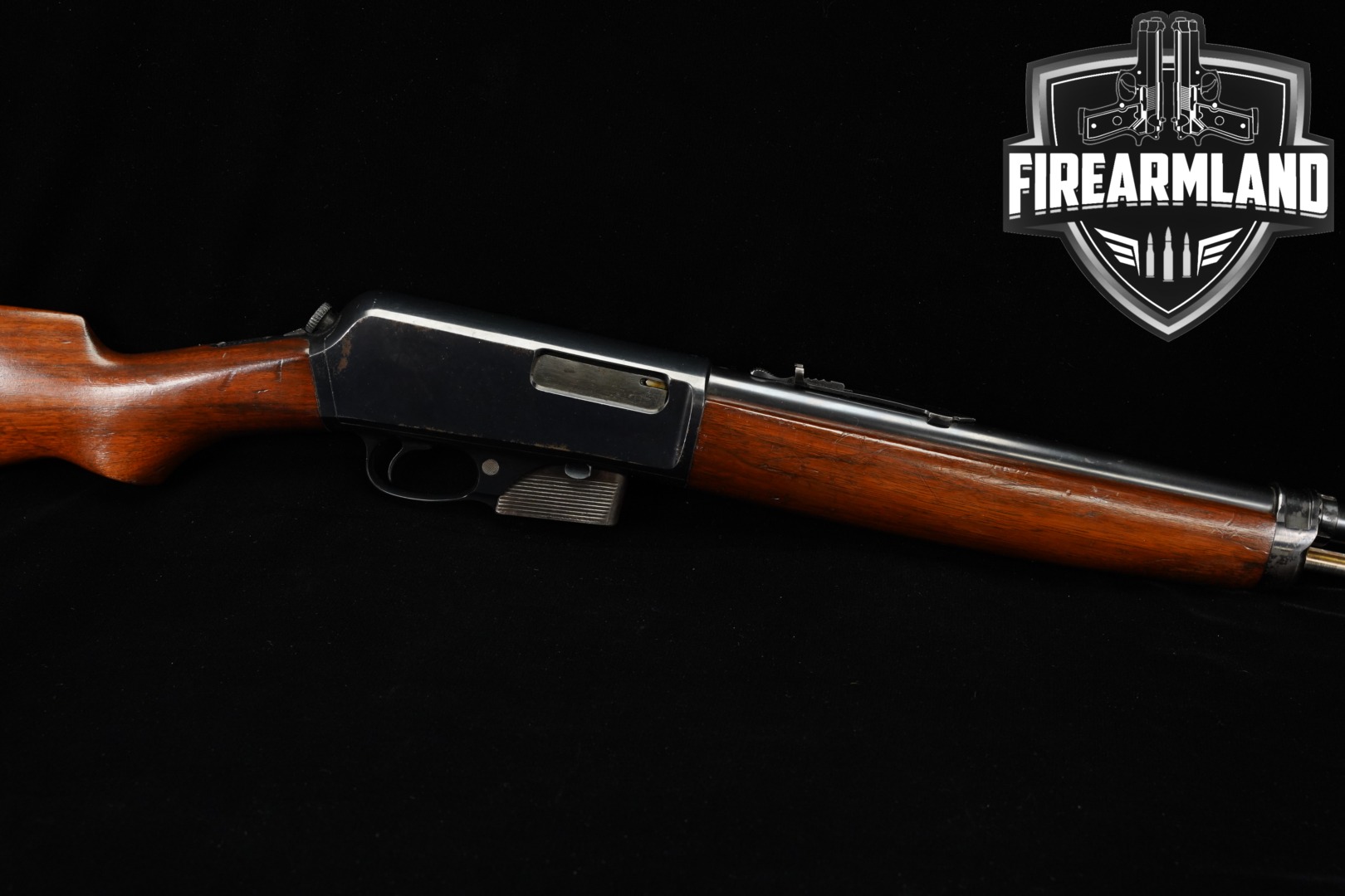 1919 Winchester Repeating Arms Model 1910 .401 WSL Blued & Walnut in Very Good Condition Thumbnail