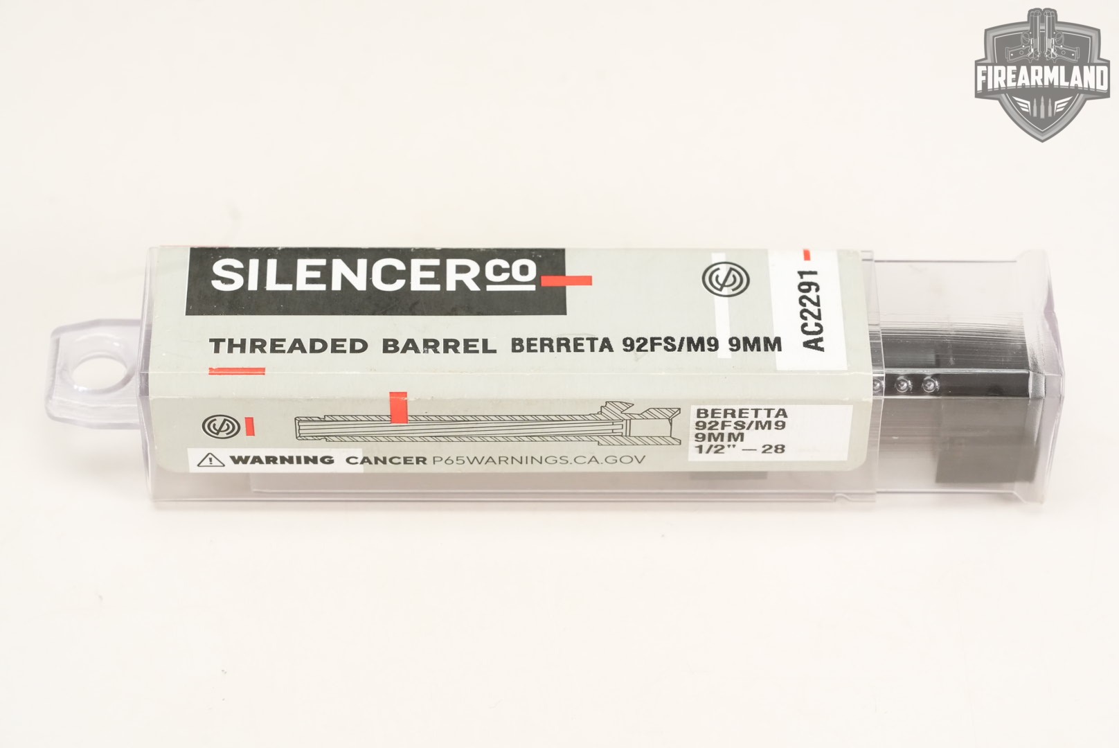 SilencerCo BERETTA 92FS M9 5.4" Threaded Barrel 92-FS +ORIG CASE-img-8
