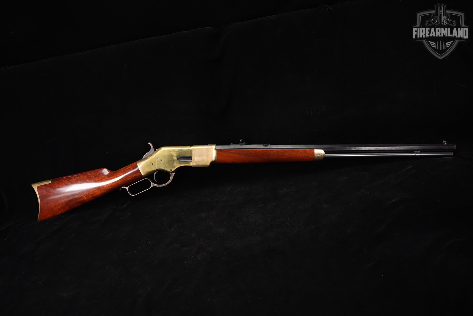 A Uberti 1866 Yellowboy Sporting Rifle 44-40 Win 24.25" Cimarron OCTAGON-img-2