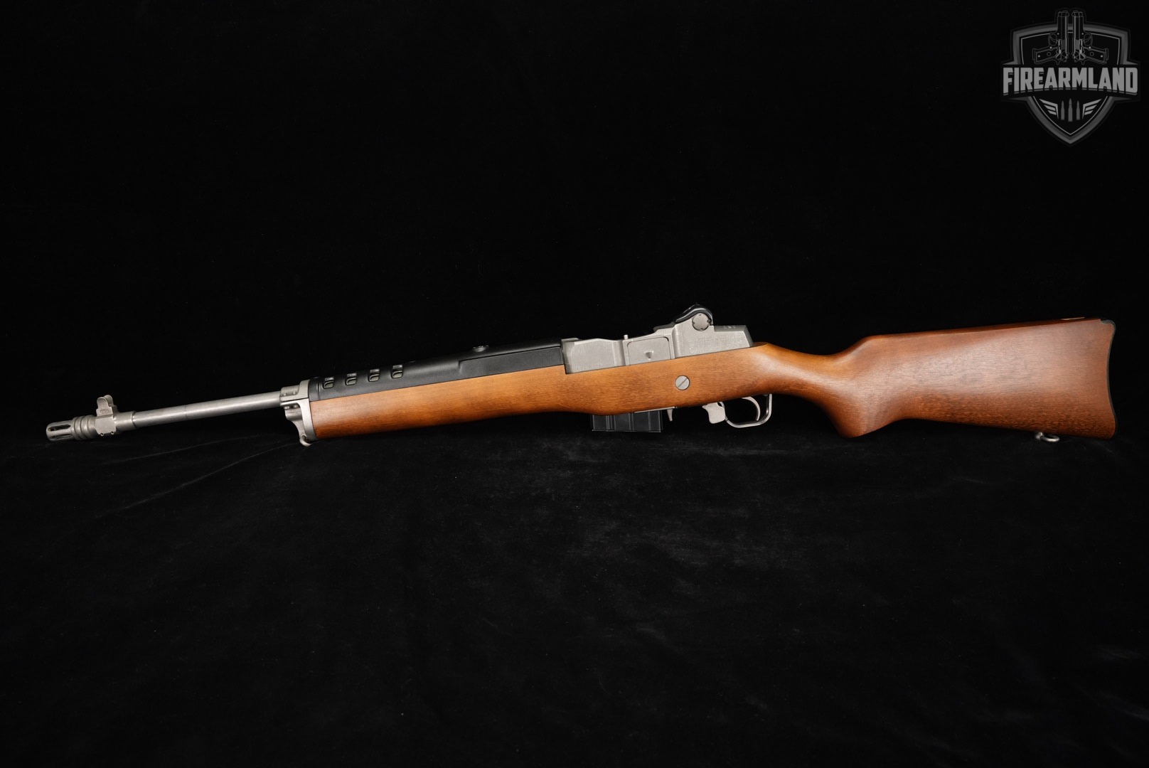 1997 Ruger Mini-14 Ranch Rifle 186-Series 223 Rem 18.5" Stainless Mini14-img-2