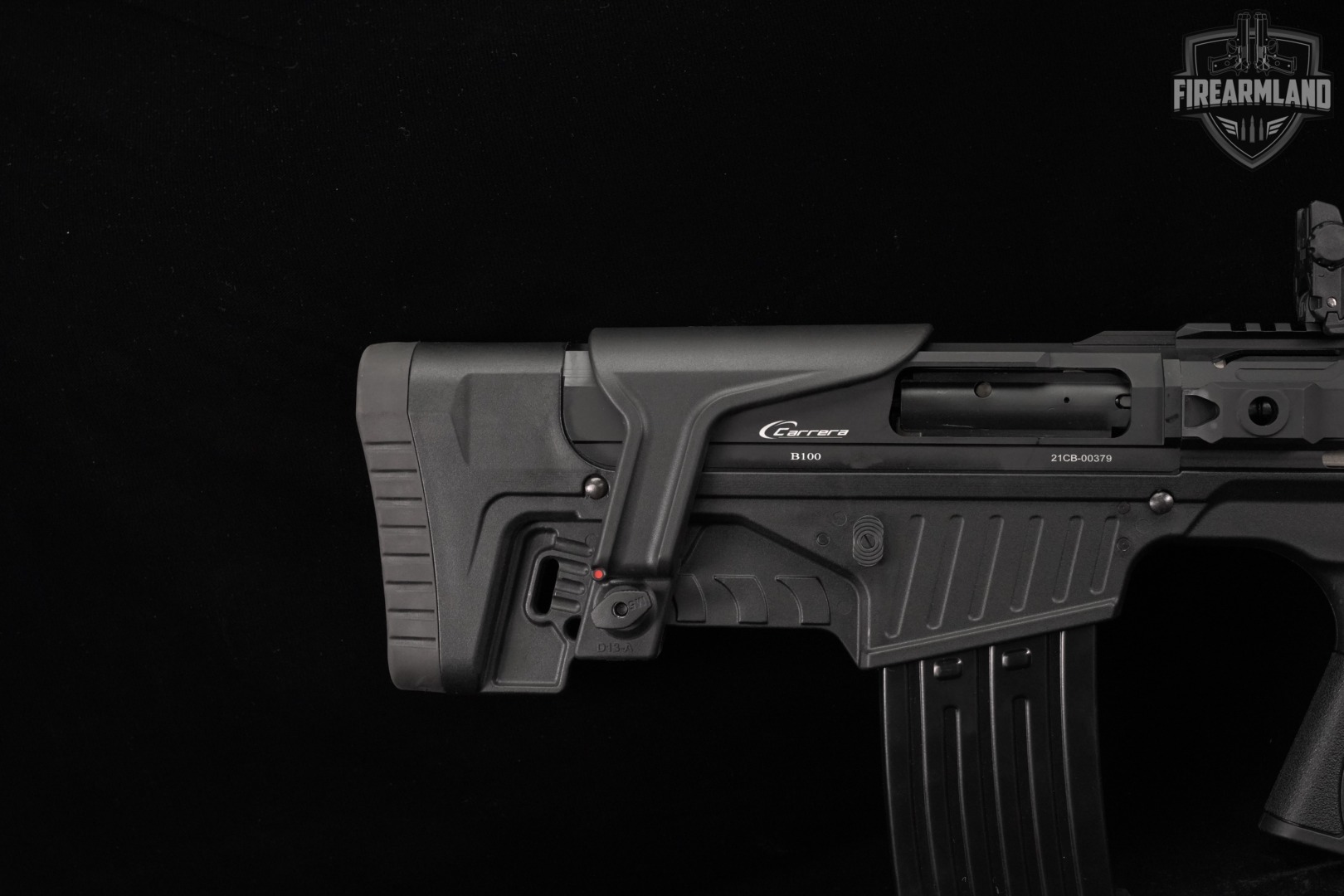 Vezir Arms Carrera B100 12-Gauge 18.5" Black Chrome B-100 AR AR12 +2 MAGS-img-4