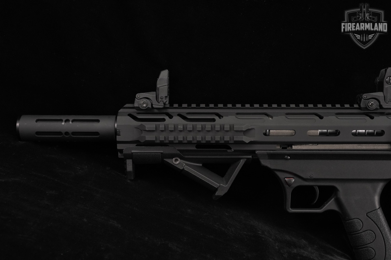 Vezir Arms Carrera B100 12-Gauge 18.5" Black Chrome B-100 AR AR12 +2 MAGS-img-7