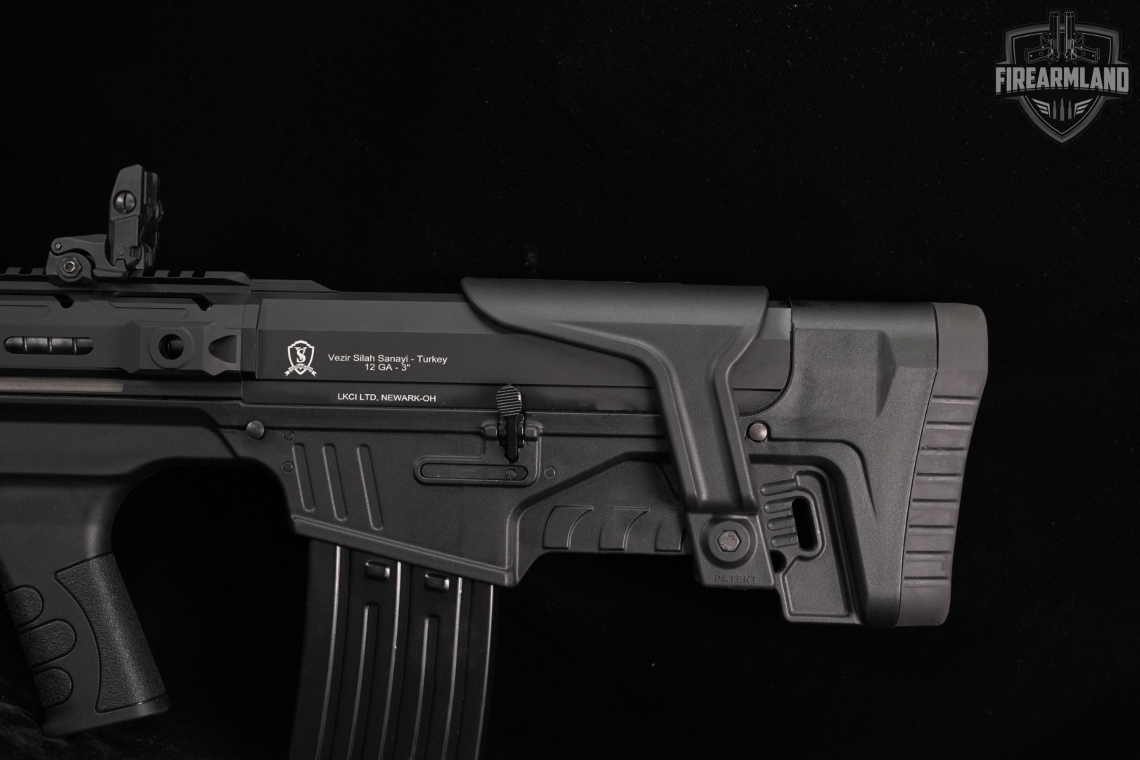 Vezir Arms Carrera B100 12-Gauge 18.5" Black Chrome B-100 AR AR12 +2 MAGS-img-8