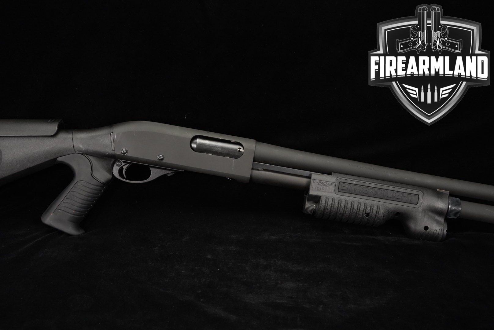 Remington Model 870 Police Magnum 12-Gauge 18.5" M870 +STREAMLIGHT-img-0