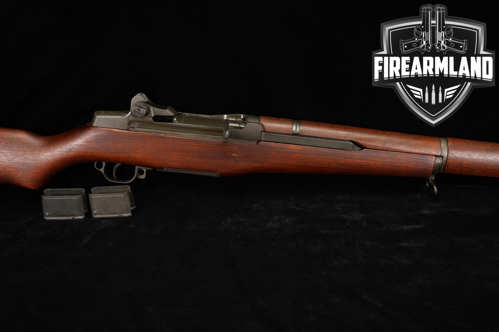 1942 Springfield Armory M1 Garand .30-06 Parkerized & Walnut in Very Good Condition Thumbnail