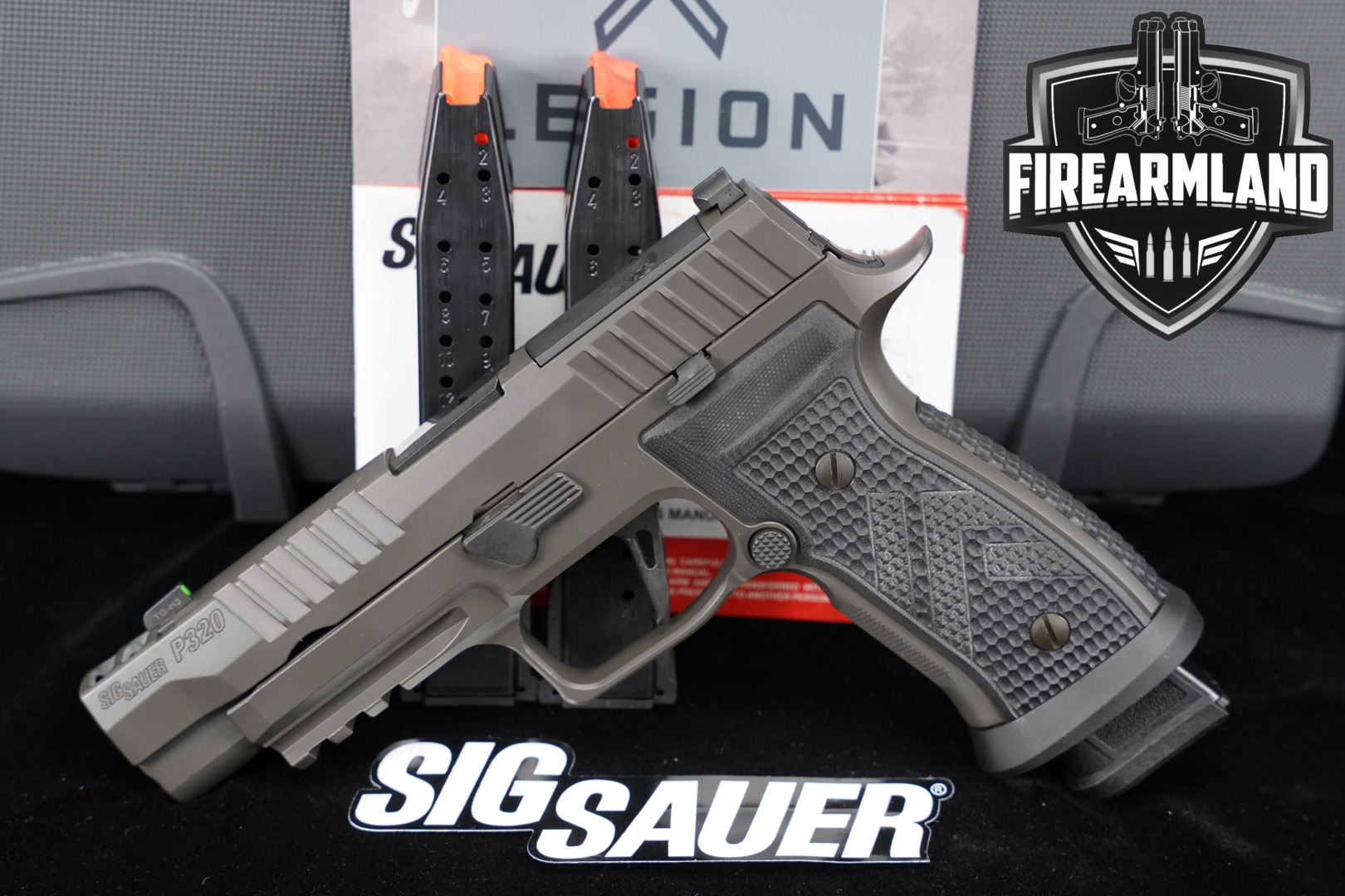 Used Sig Sauer P320 X-Series AXG Legion Auction | FirearmLand