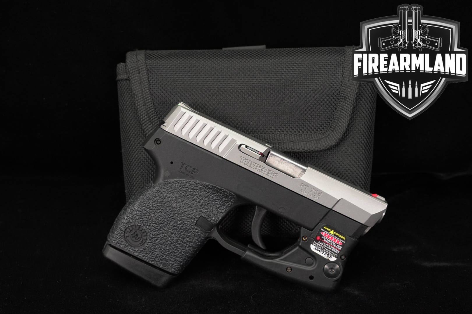 Taurus PT-738 TCP .380 ACP Two-Tone Stainless in Very Good Condition Thumbnail