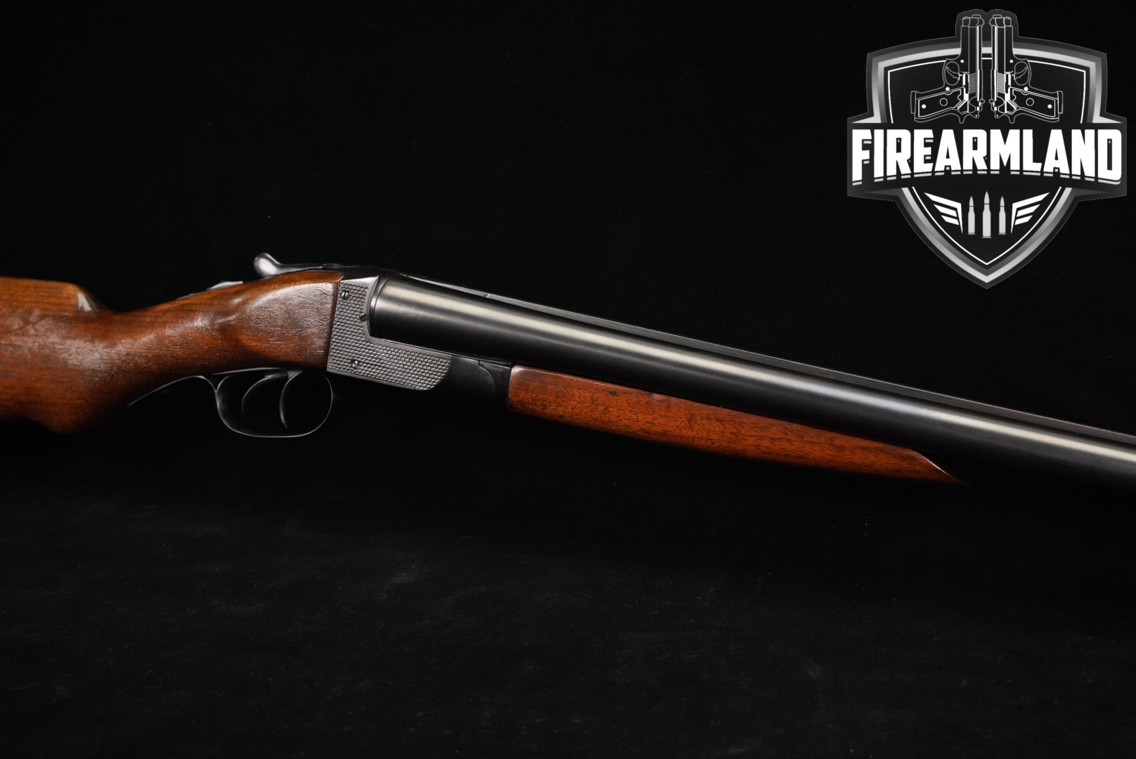 Hunter Arms Company The Fulton 12 Gauge Blued & Walnut in Good Condition Thumbnail