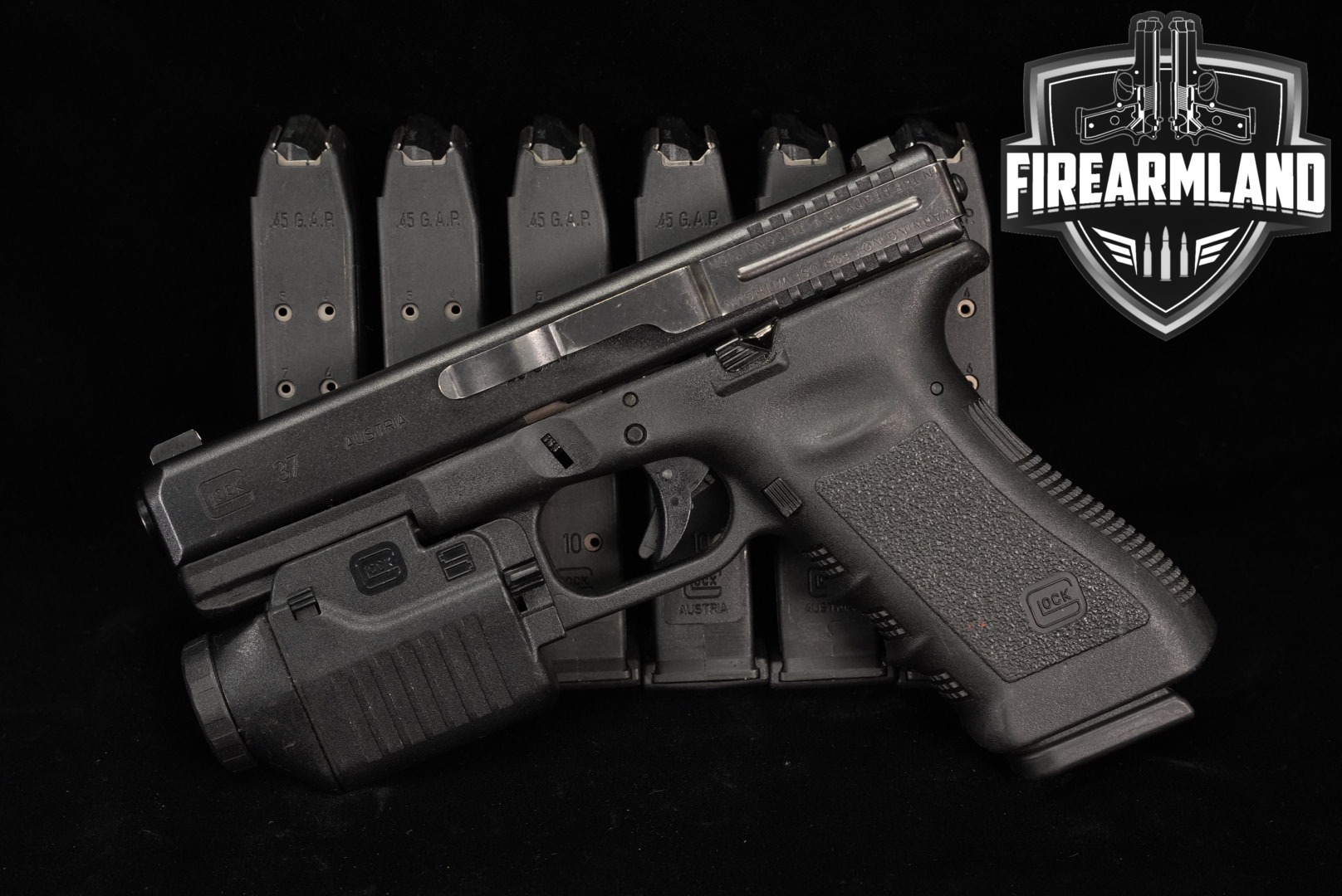 Glock G37 Gen 3 .45 GAP Black in Excellent Condition Thumbnail