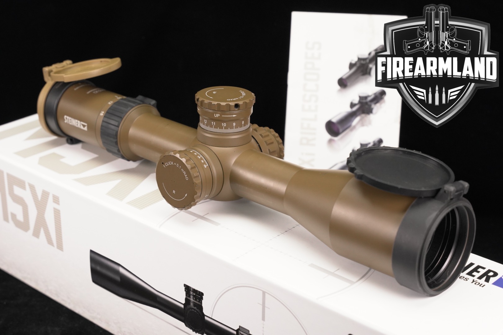 Steiner Optics M5Xi 3-15x50 Red Illumination Horus H59 FFP MRAD Scope +BOX-img-0