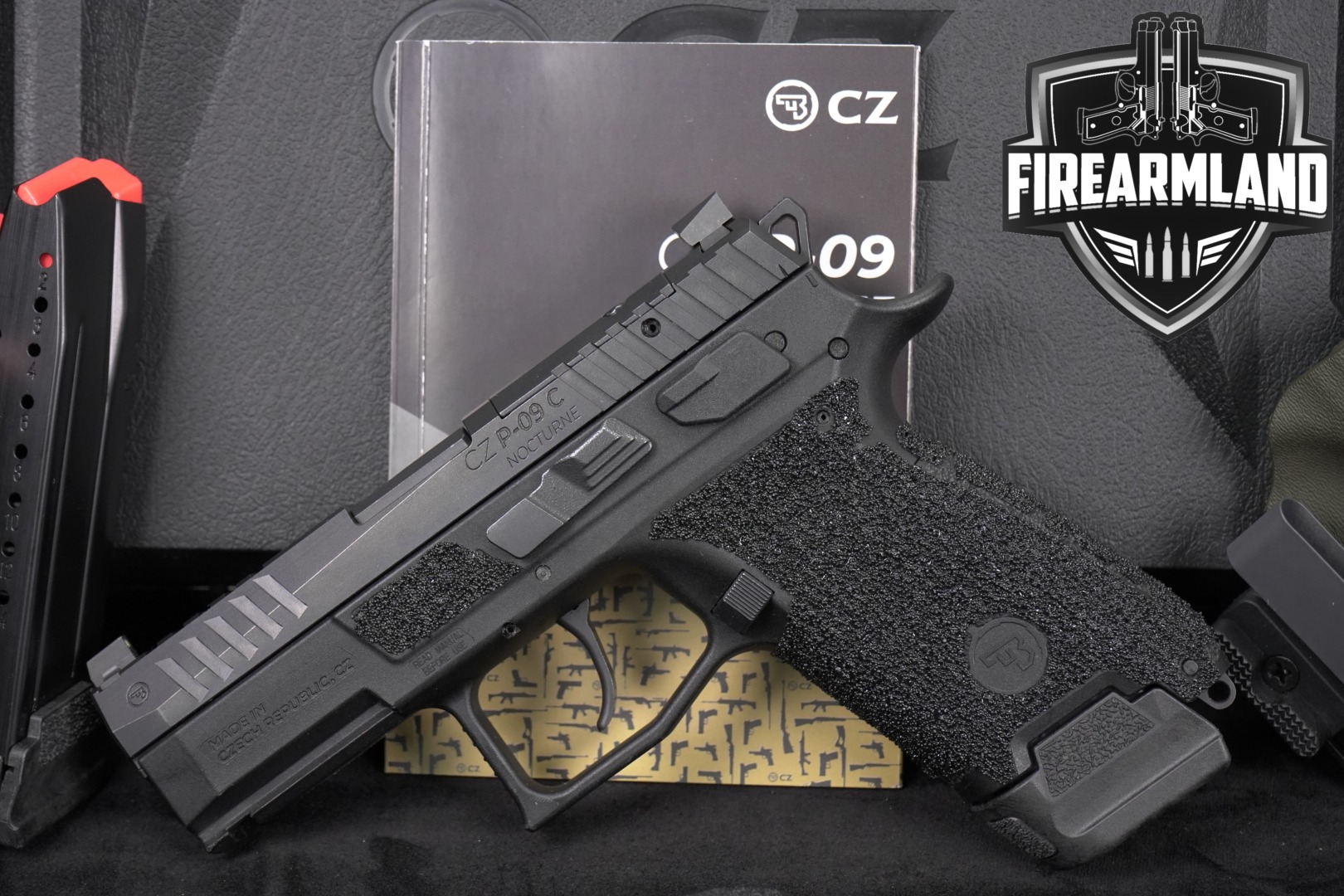 2024 CZ P-09 C Nocturne 9mm Luger Black in Very Good Condition Thumbnail