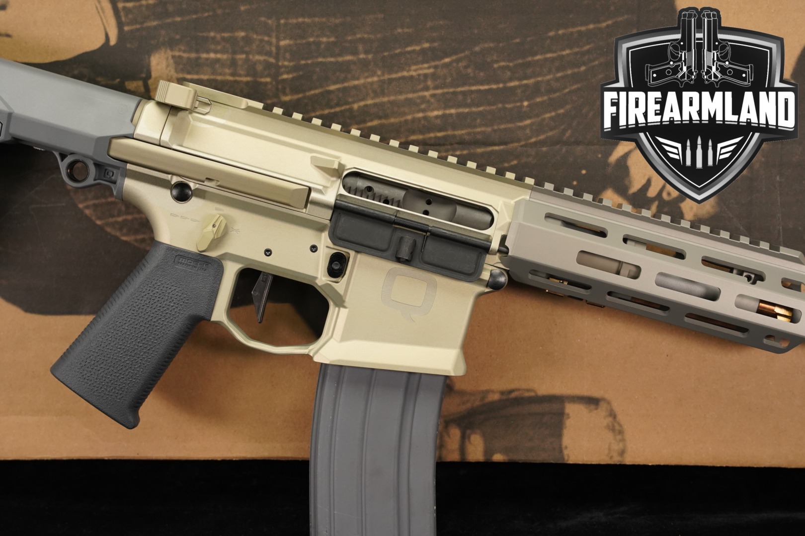 Q Honey Badger Pistol 300 Blackout AR-15 AR15 7 PDW BRACE +ORIG BOX-img-0